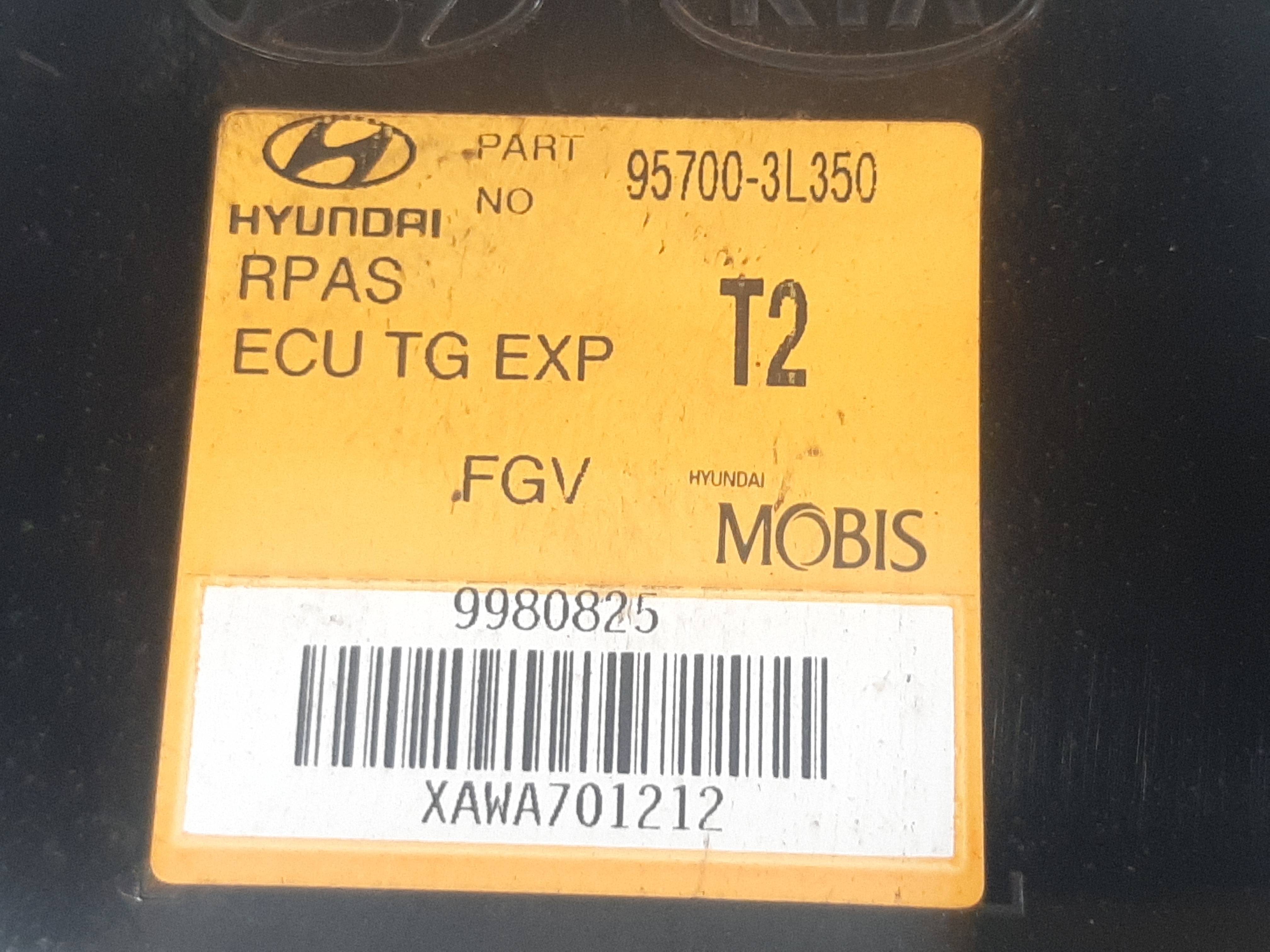 Módulo Imobilizador Hyundai Azera 2007 2008 2009 2010 2011 5