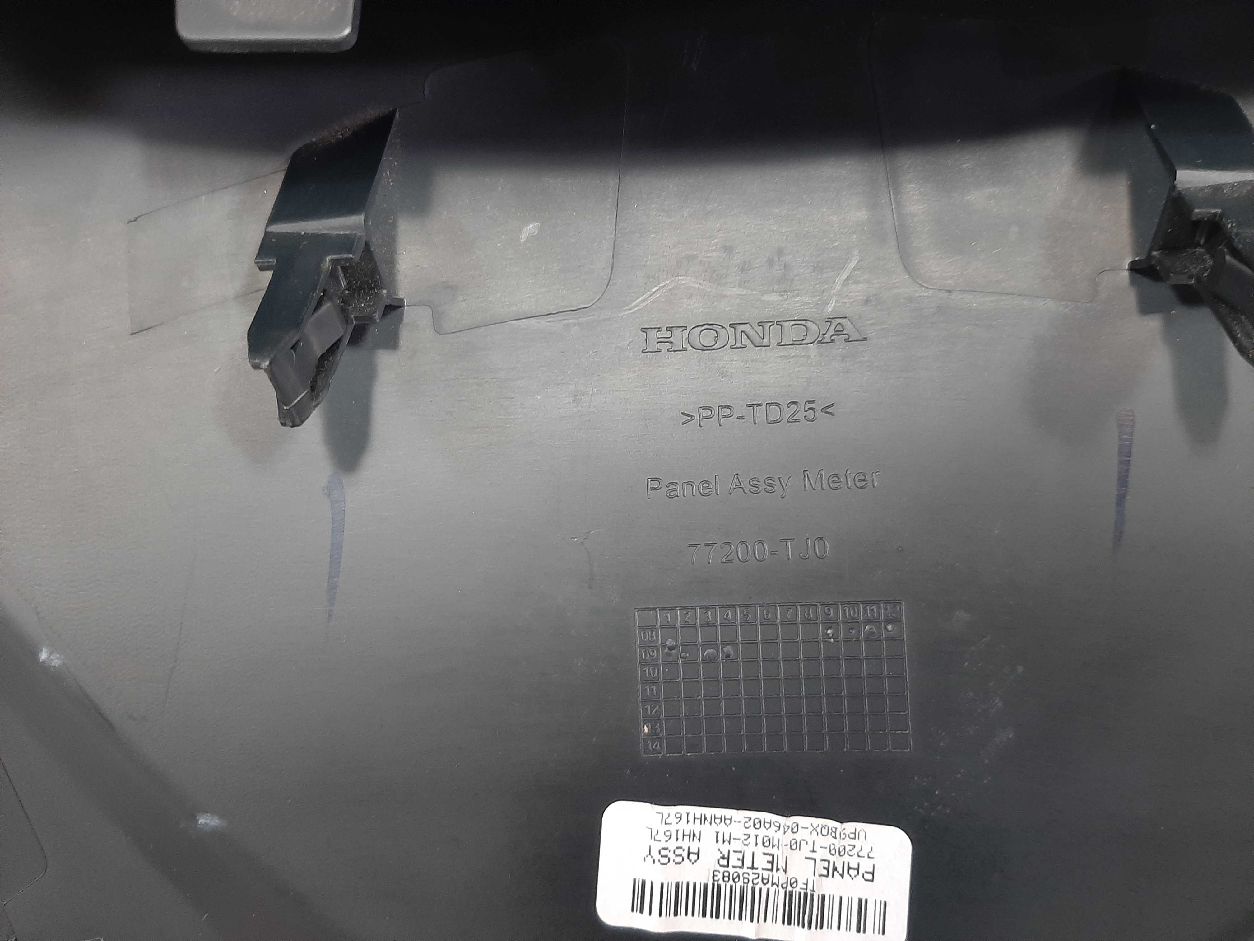 Moldura Painel Instrumento Honda Fit 2015 2016 2017 A 2020 2