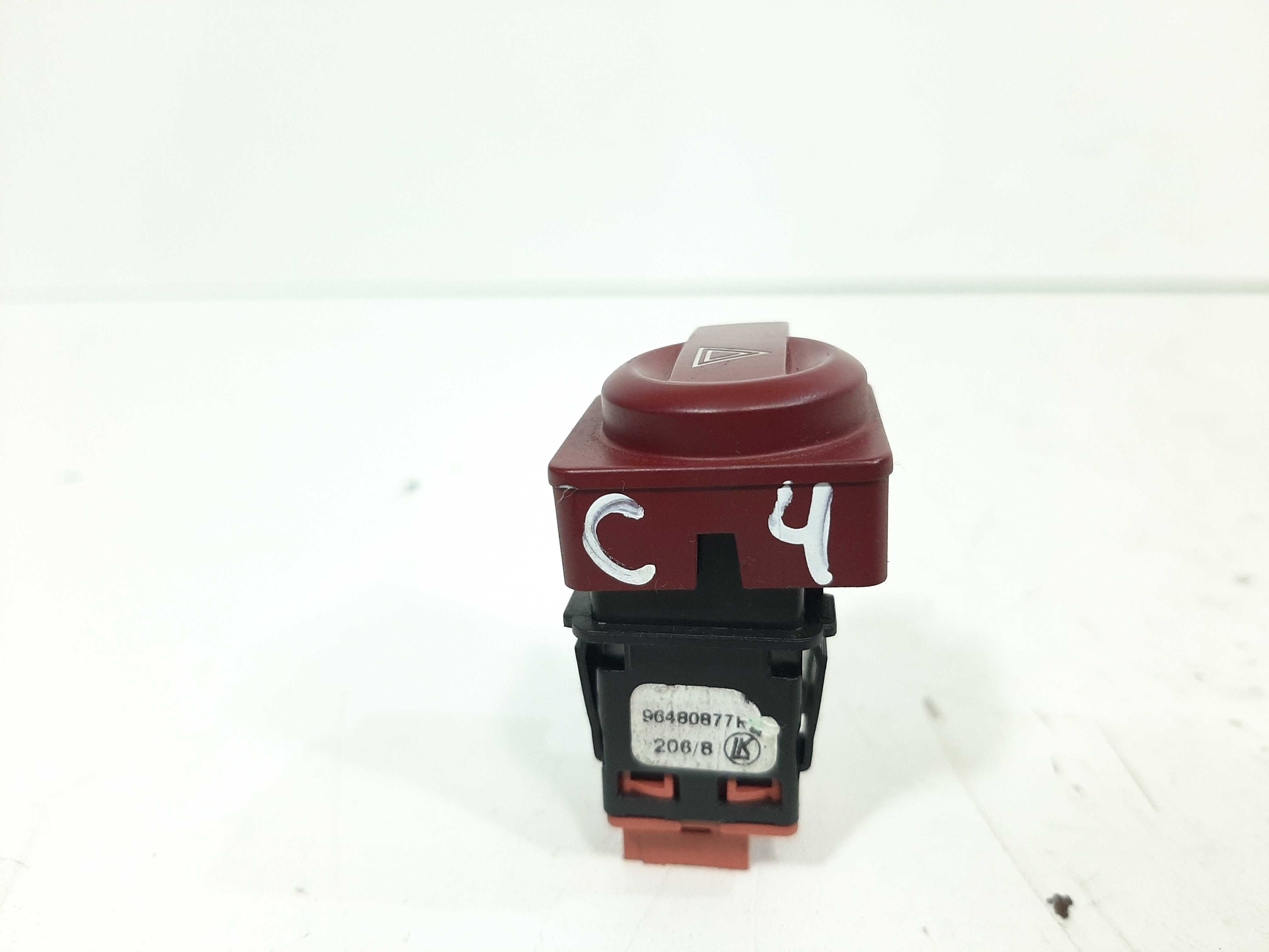 Interruptor Botão Pisca Alerta Citroen C4 2007 2008 A 2013 2