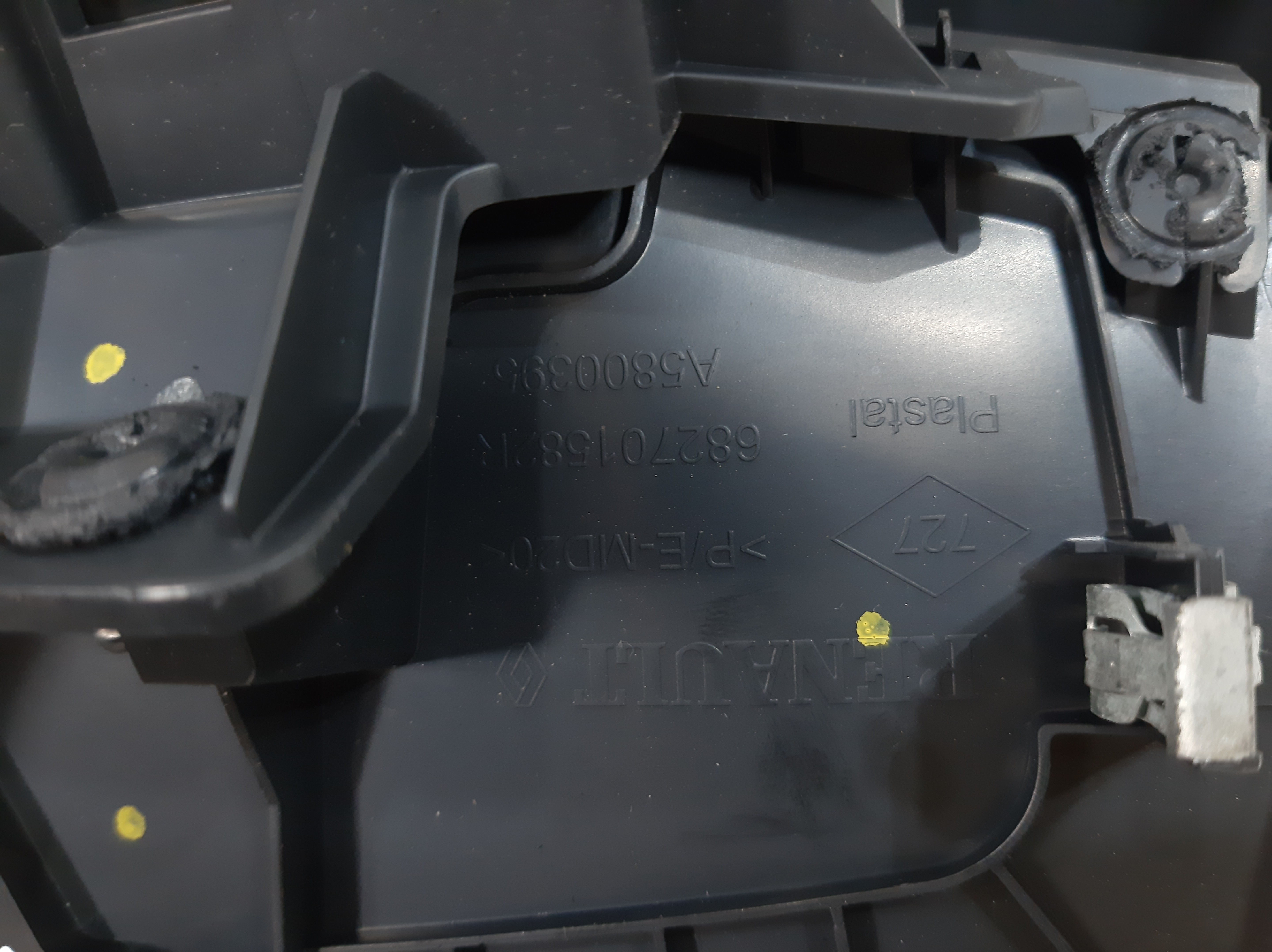 Moldura Computador Bordo Renault Fluence 2010 2011 A 2018 8
