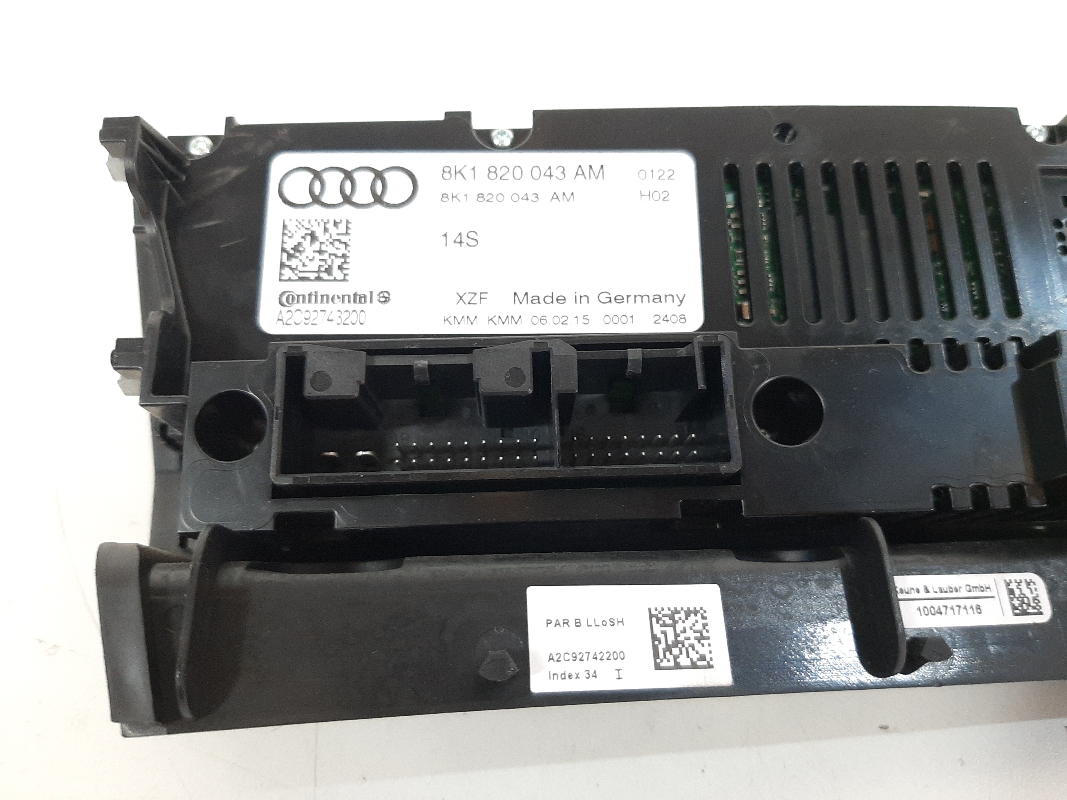 Botões Comando Ar Audi A4 2010 2011 2012 2013 2014 2015 8