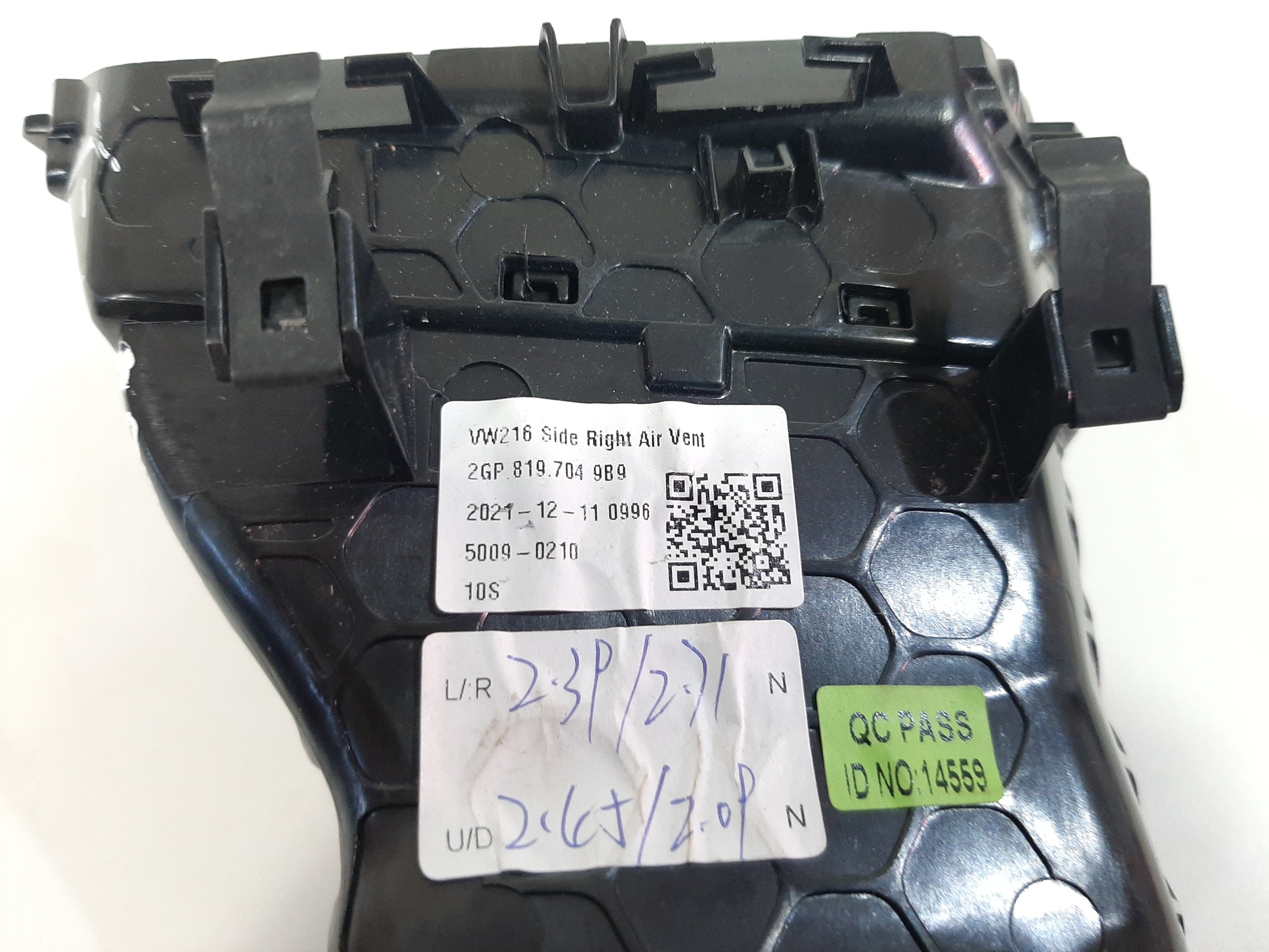 Difusor Ar Dianteiro Direito Vw T-cross 2019 2020 2021 2022 9