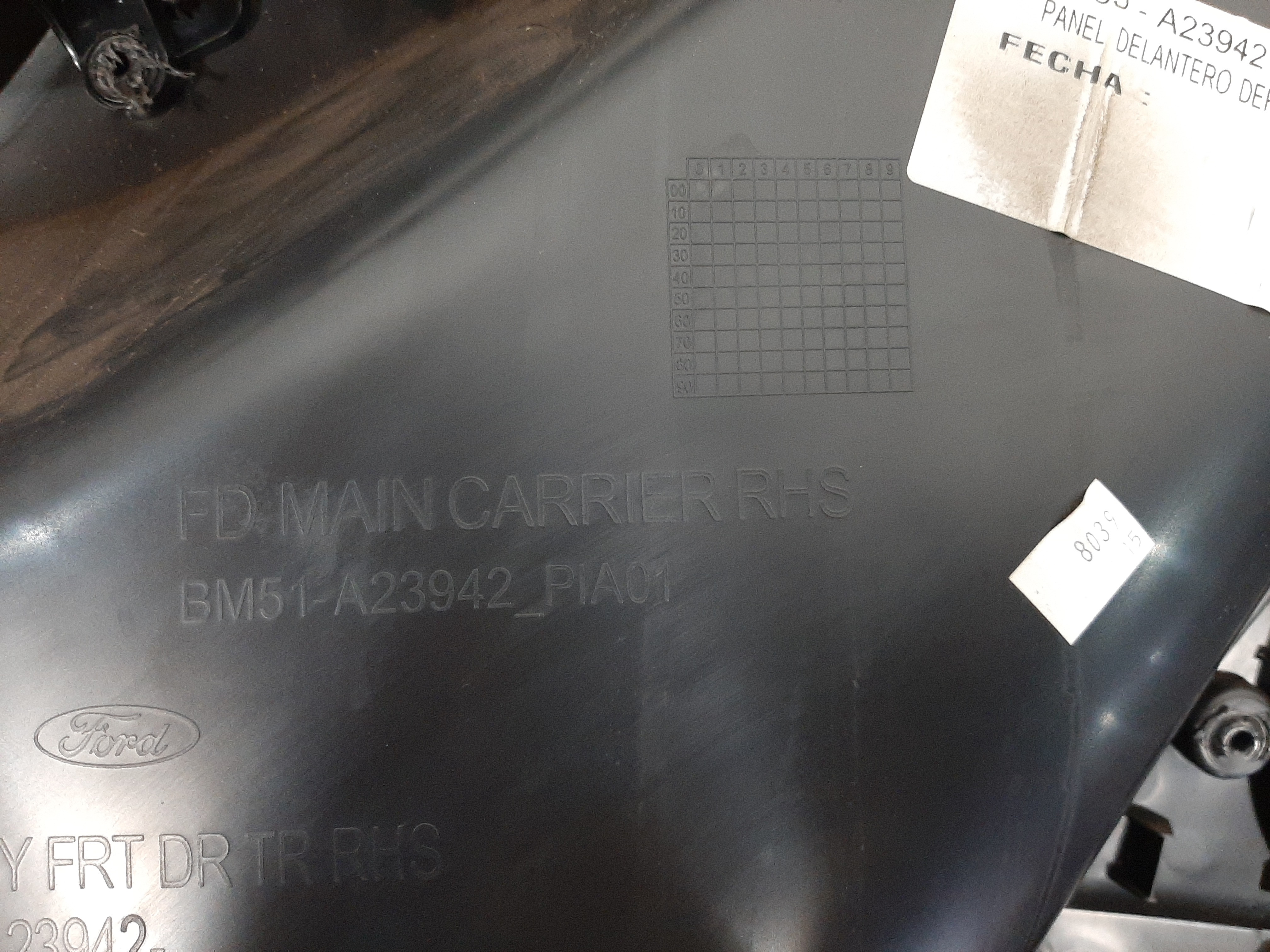 Forro Porta Dianteira Direita Ford Focus 2014 2015 A 2018 9