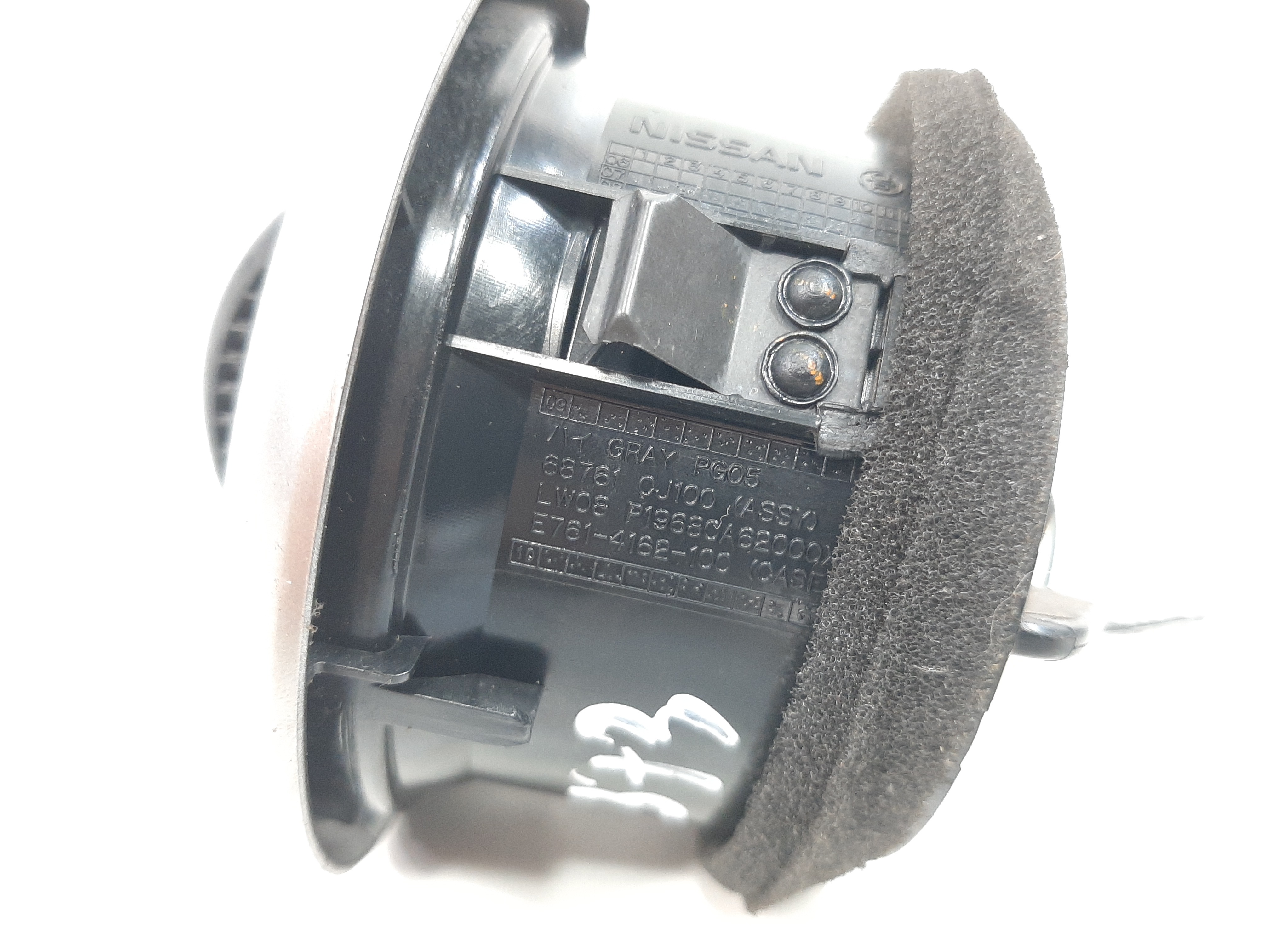 Difusor Ar Lado Esquerdo Painel Nissan Livina 2010 A 2014 2