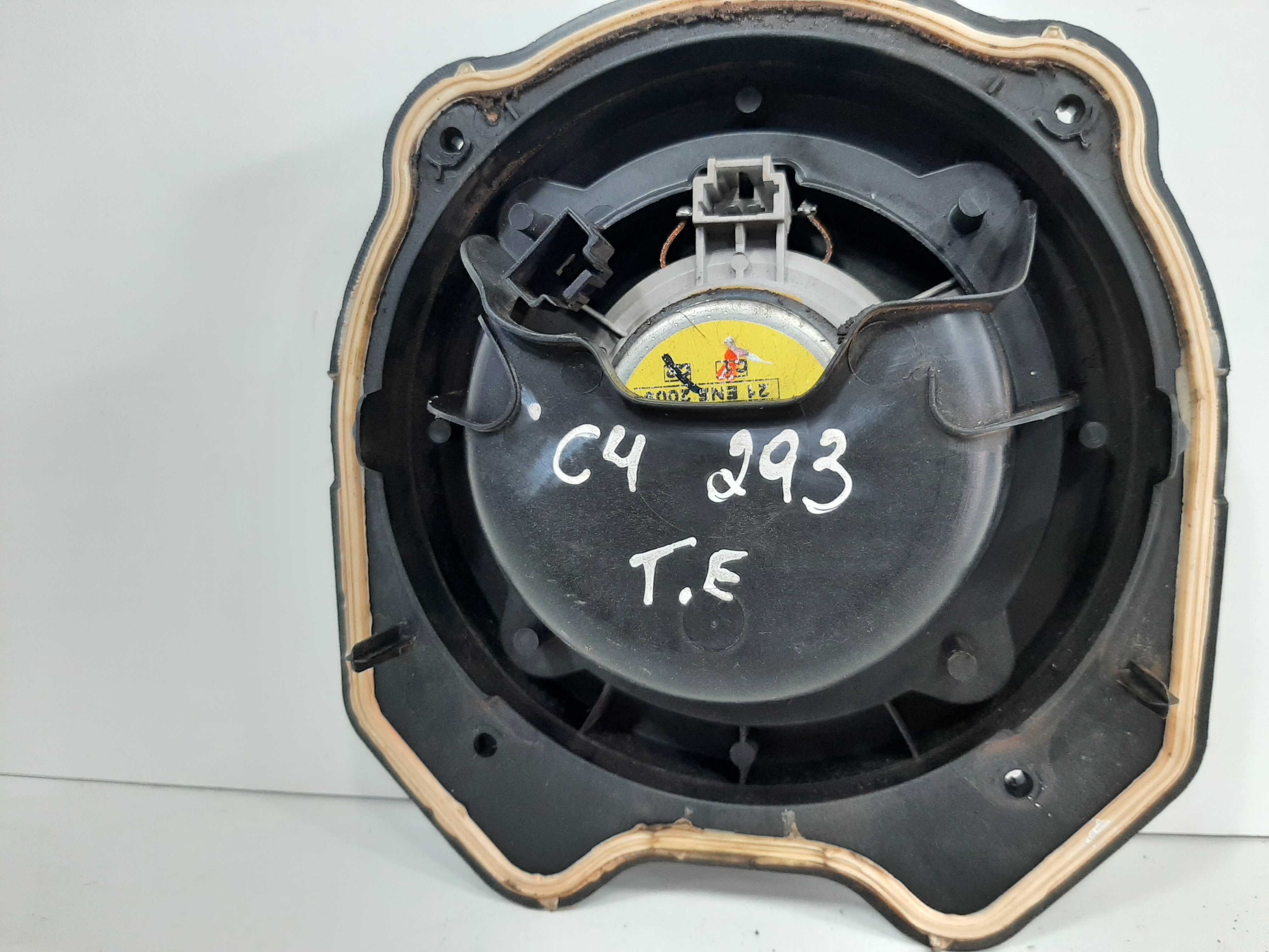 Alto Falante Porta Traseira Esquerda Citroen C4 2007 A 2013 Preto 1