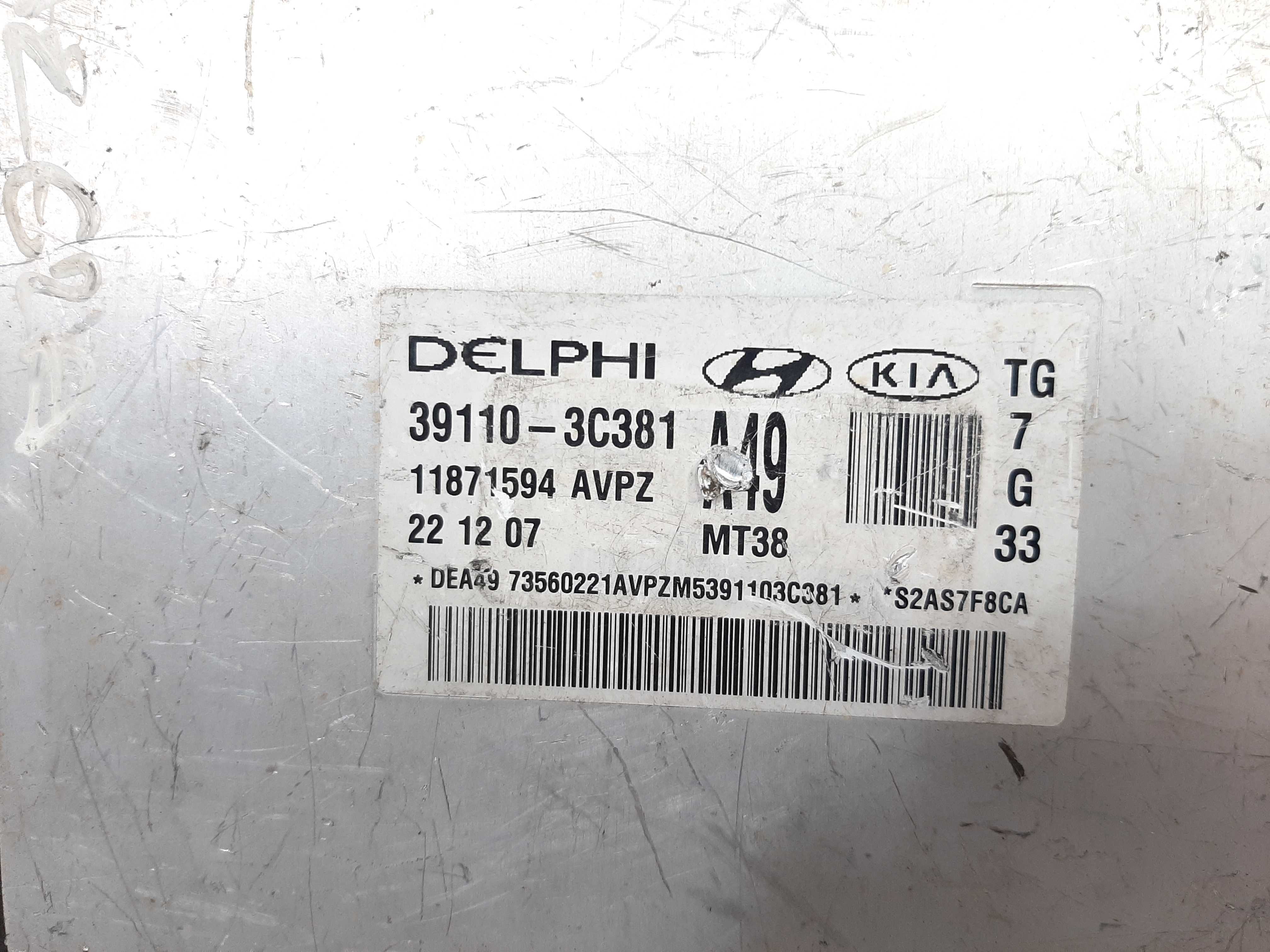 Modulo Injeção Azera 3.3 V6 2006 2007 2008 A 2011 Bloqueado 6