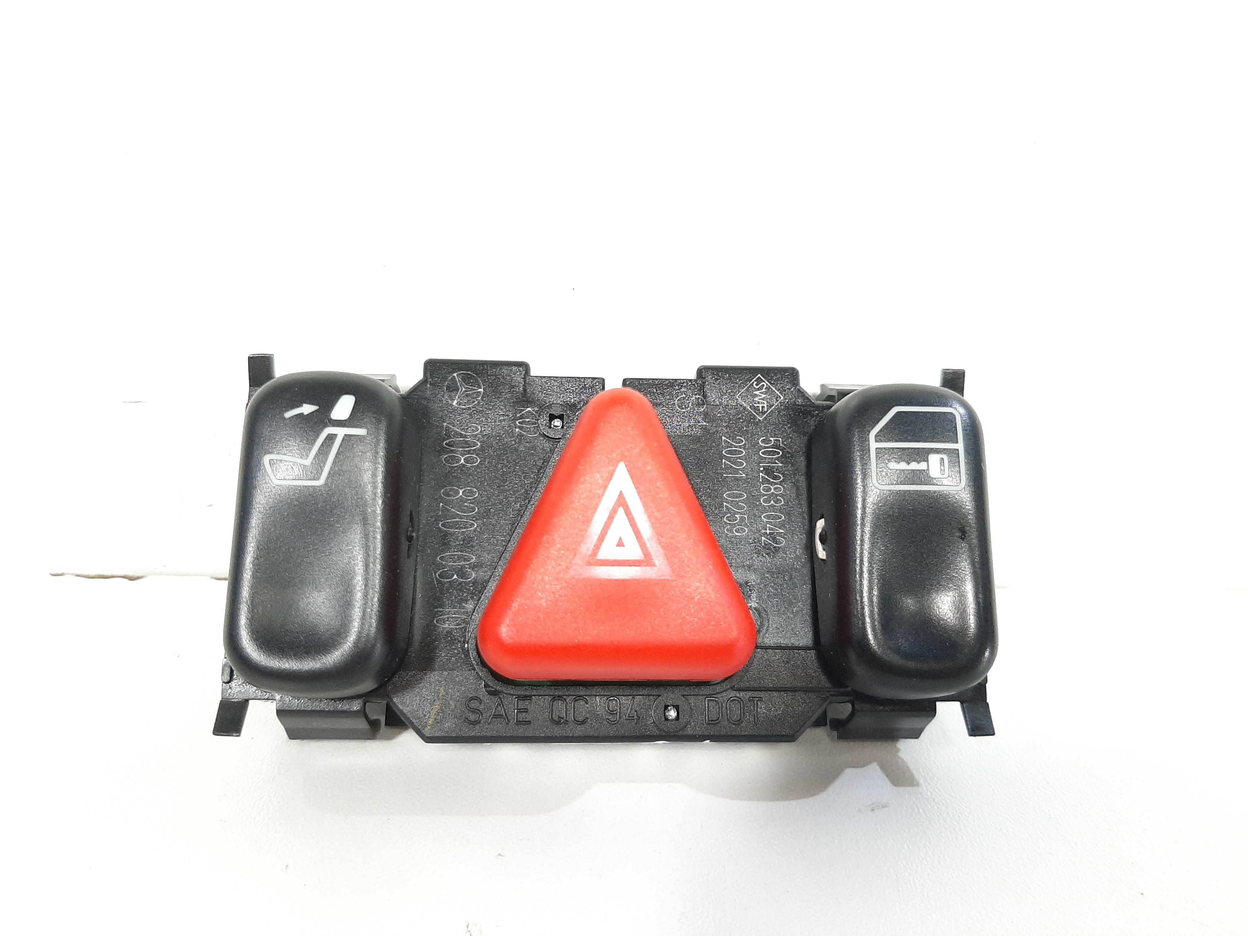 Comando Pisca Alerta Bancos Mercedes E320 W210 1998 A 2002 1