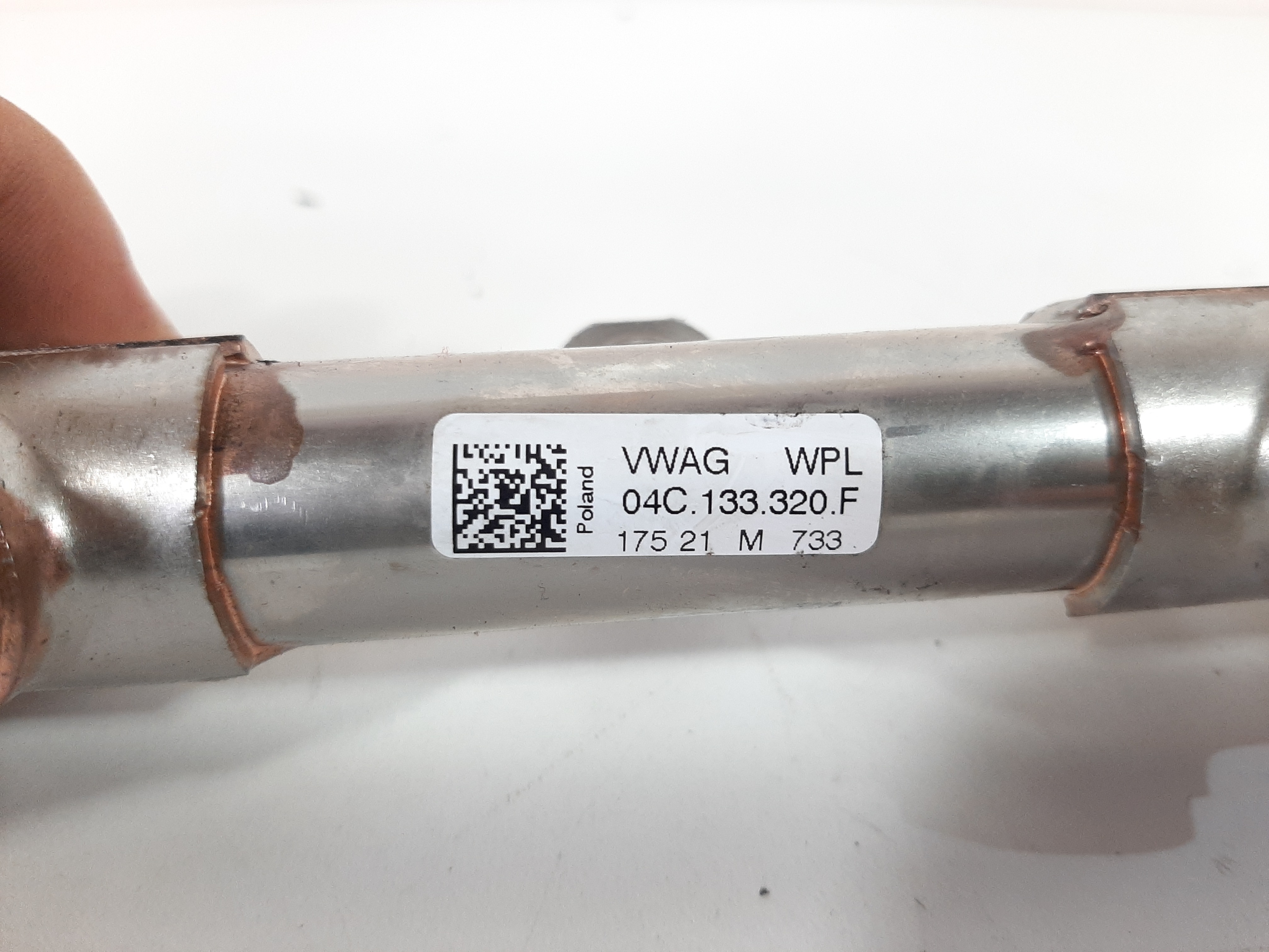 Flauta De Combustível Vw T-cross 1.0 Tsi 2019 2020 2021 2022 4