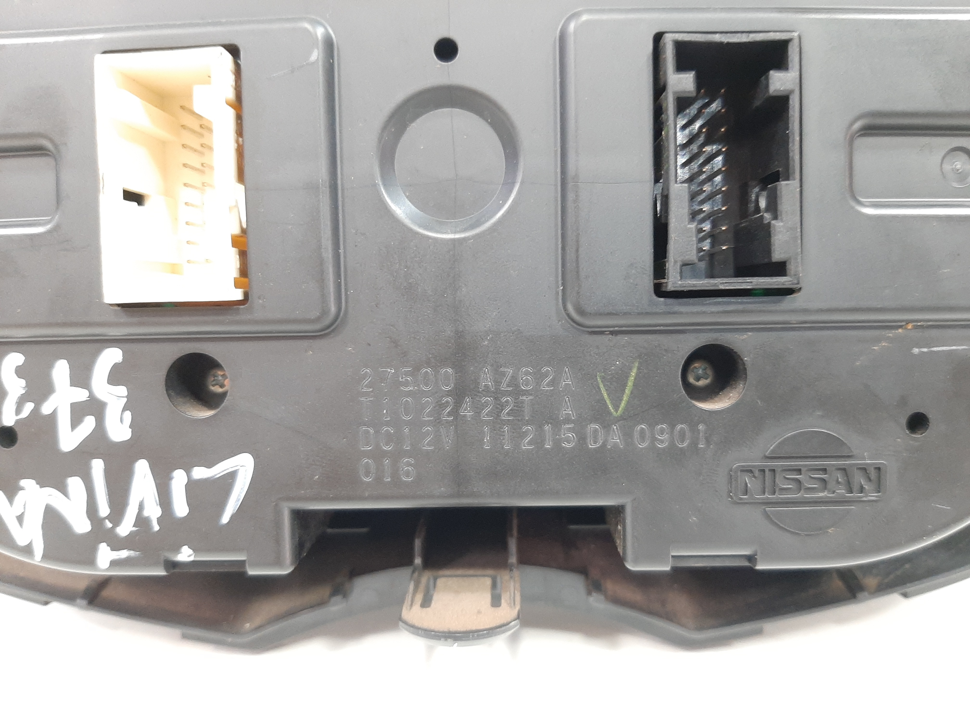 Comando Ar Condicionado Nissan Livina 2010 A 2014 27500az62a 3