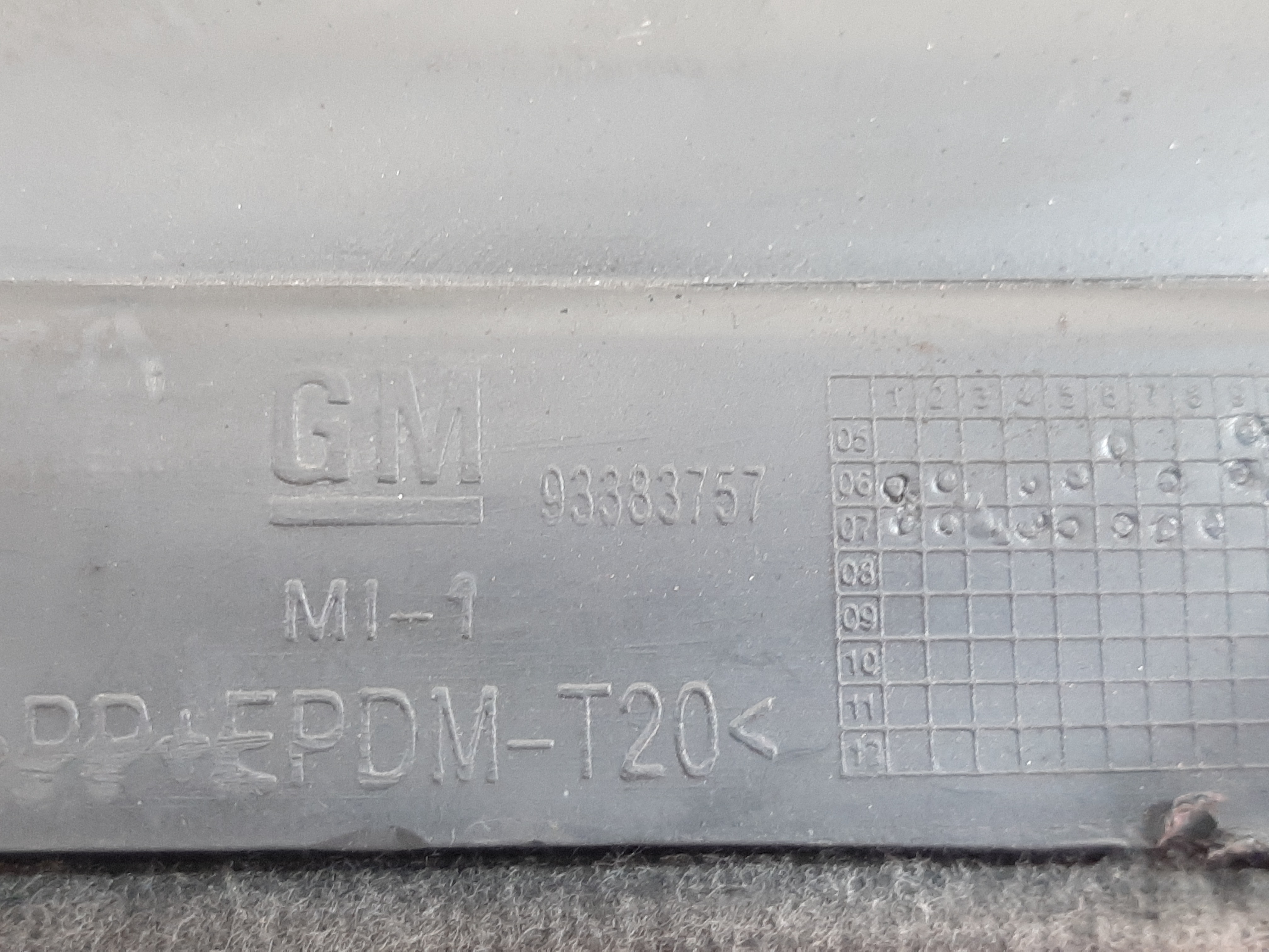 Moldura Coluna Direção Chave Seta Vectra 2006 2007 A 2012 6