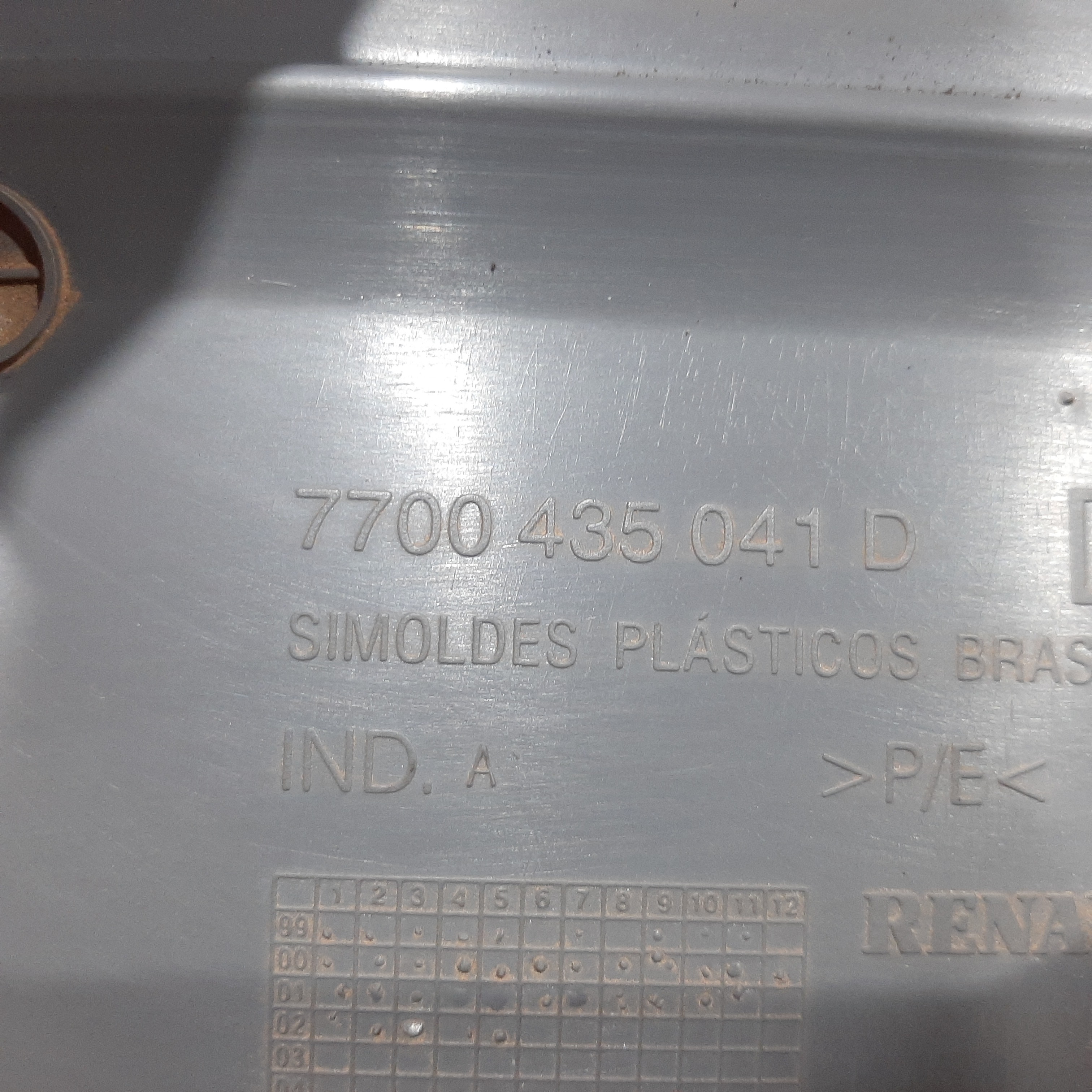Forro Porta Dianteira Direita Renault Clio 2000 2001 A 2004 7