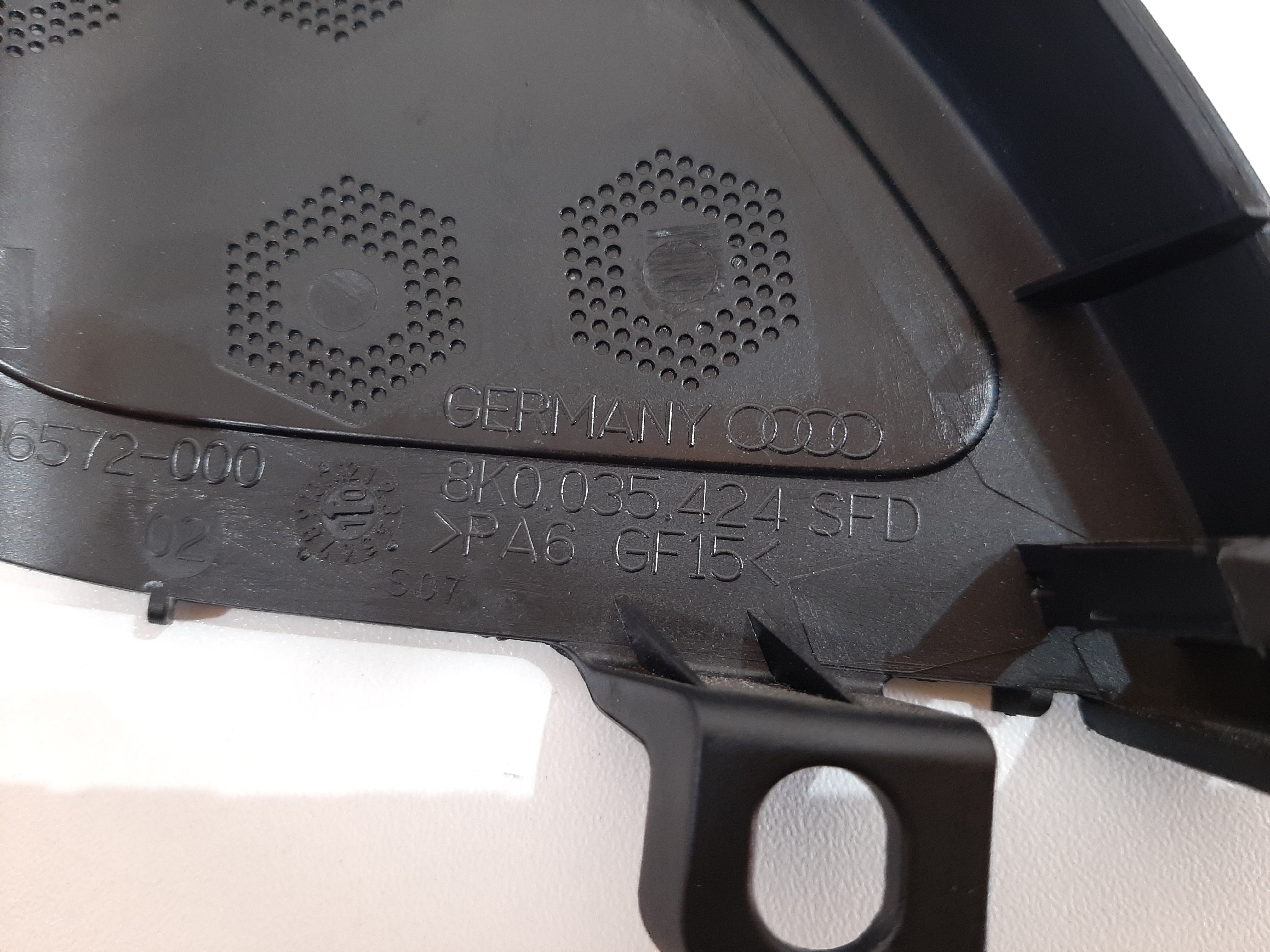 Acabamento Interno Retrovisor Direito Audi A4 2008 A 2015 8