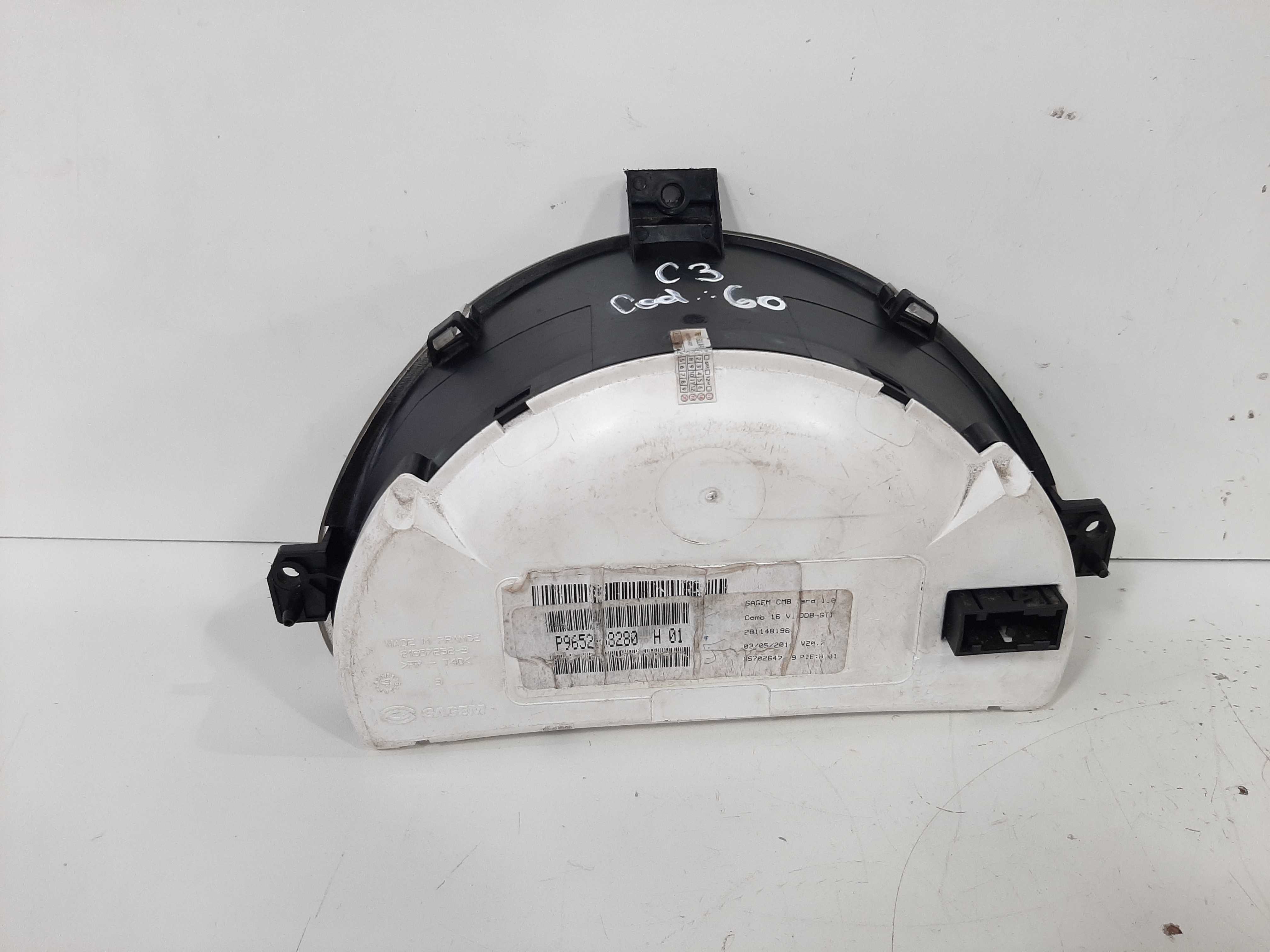 Painel Instrumentos Citroen C3 Glx 1.4 2005 2006 2007 A 2009 6