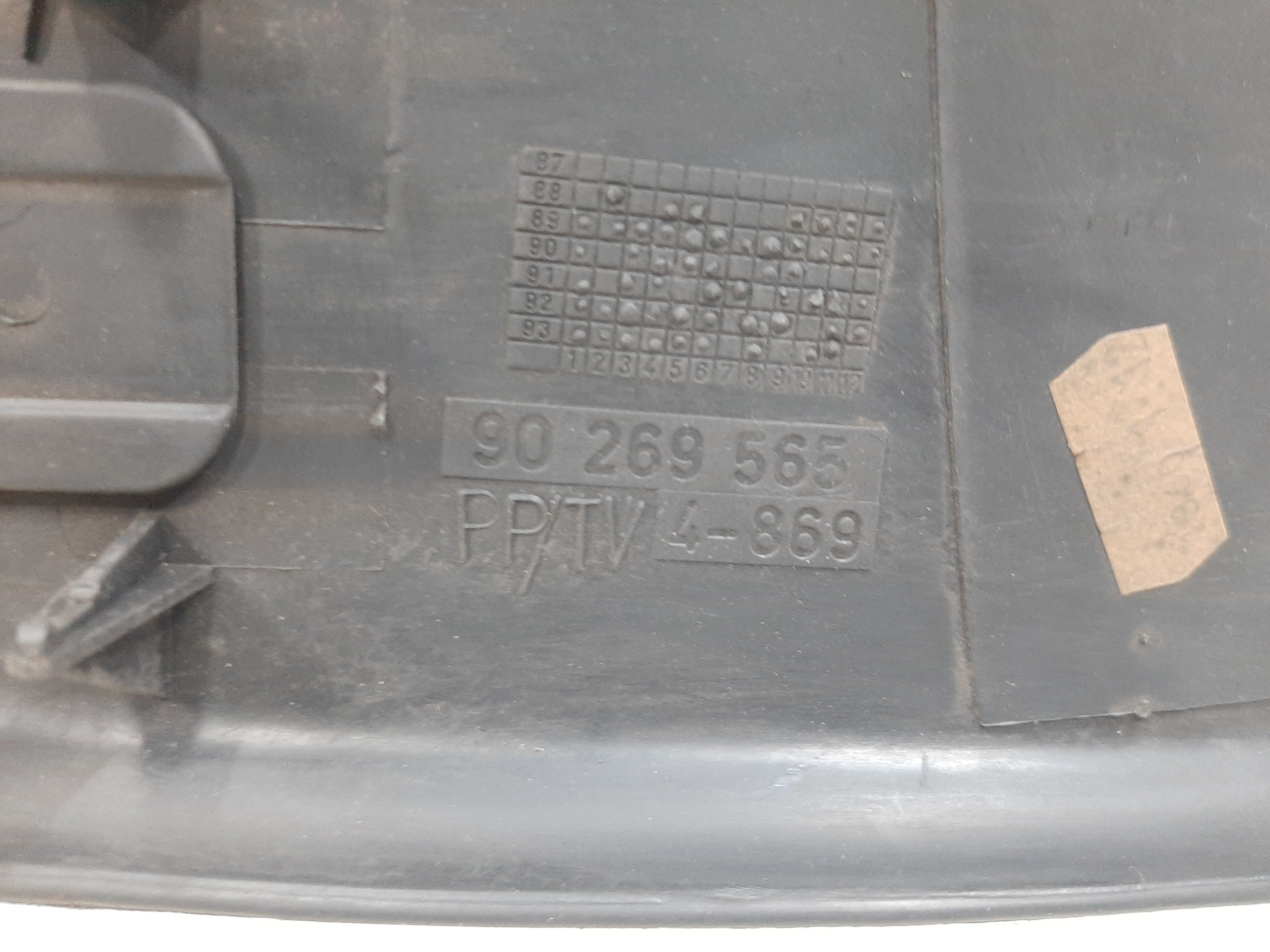 Acabamento Coluna Central Esquerda Gm Vectra 1993 A 1996 7