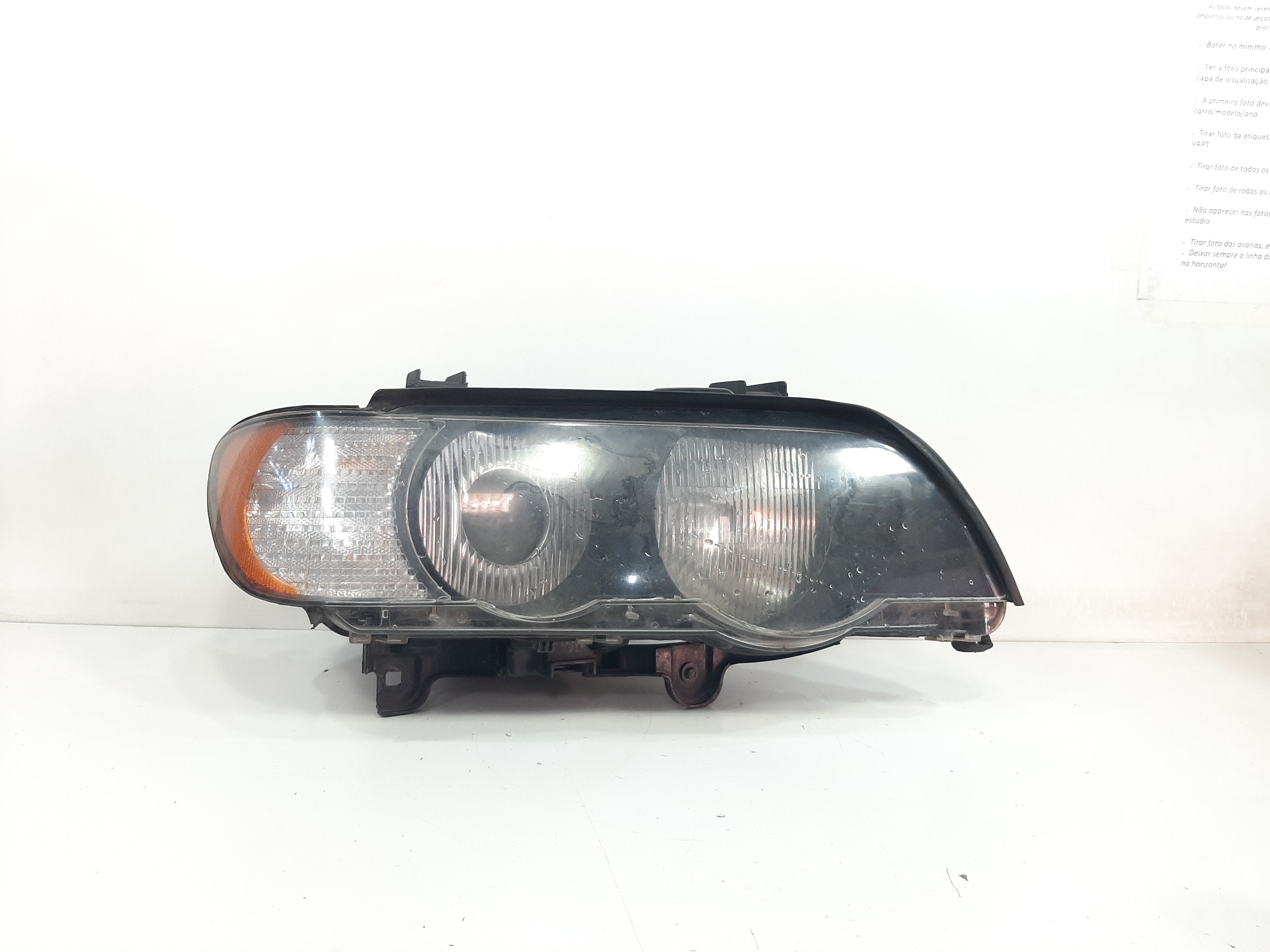 Farol Dianteiro Direito Bmw X5 E53 1999 2000 2001 A 2006 3
