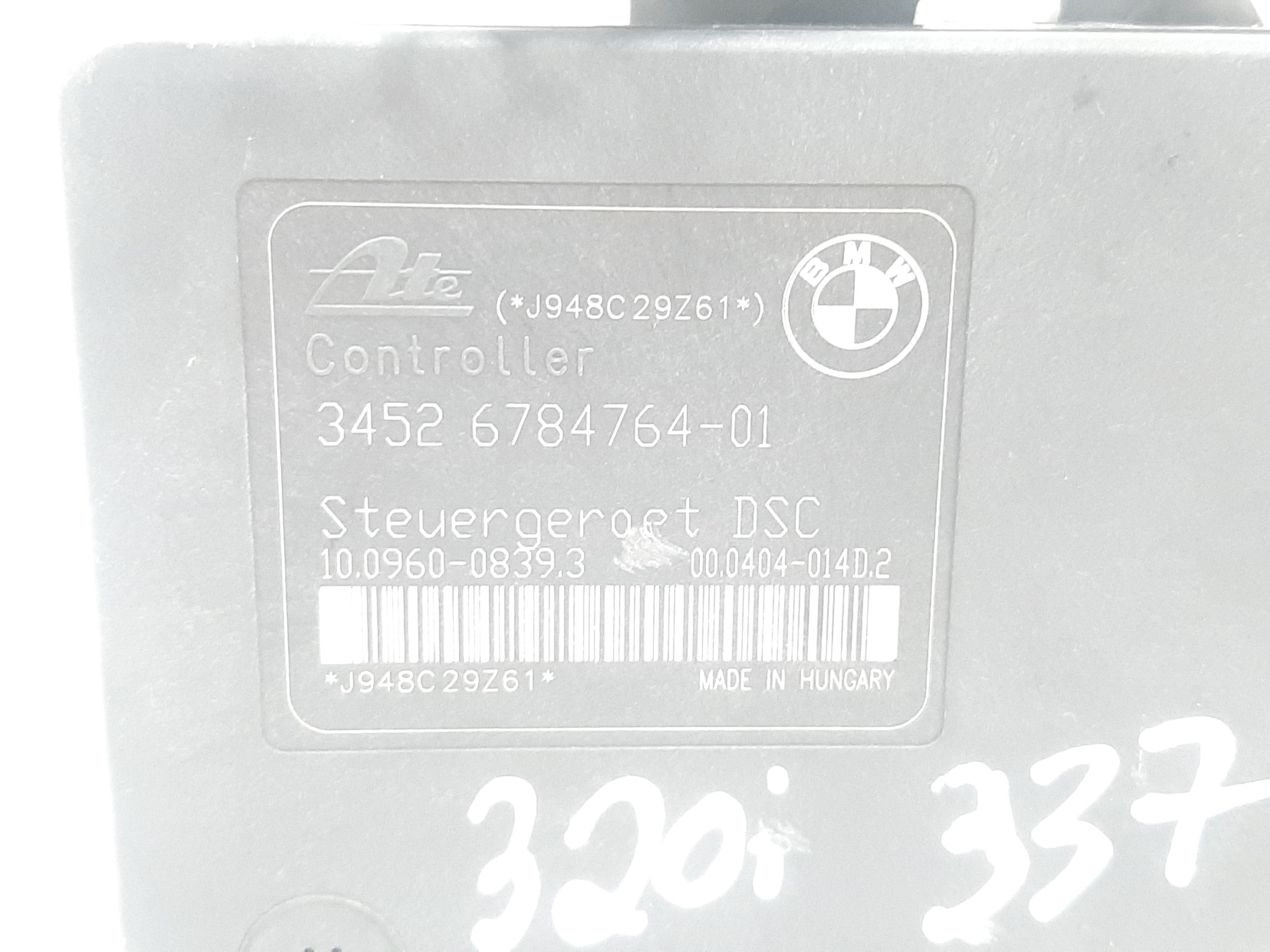 Módulo Abs Bmw 320i N46 2.0 2006 2007 2008 2009 A 2012 6