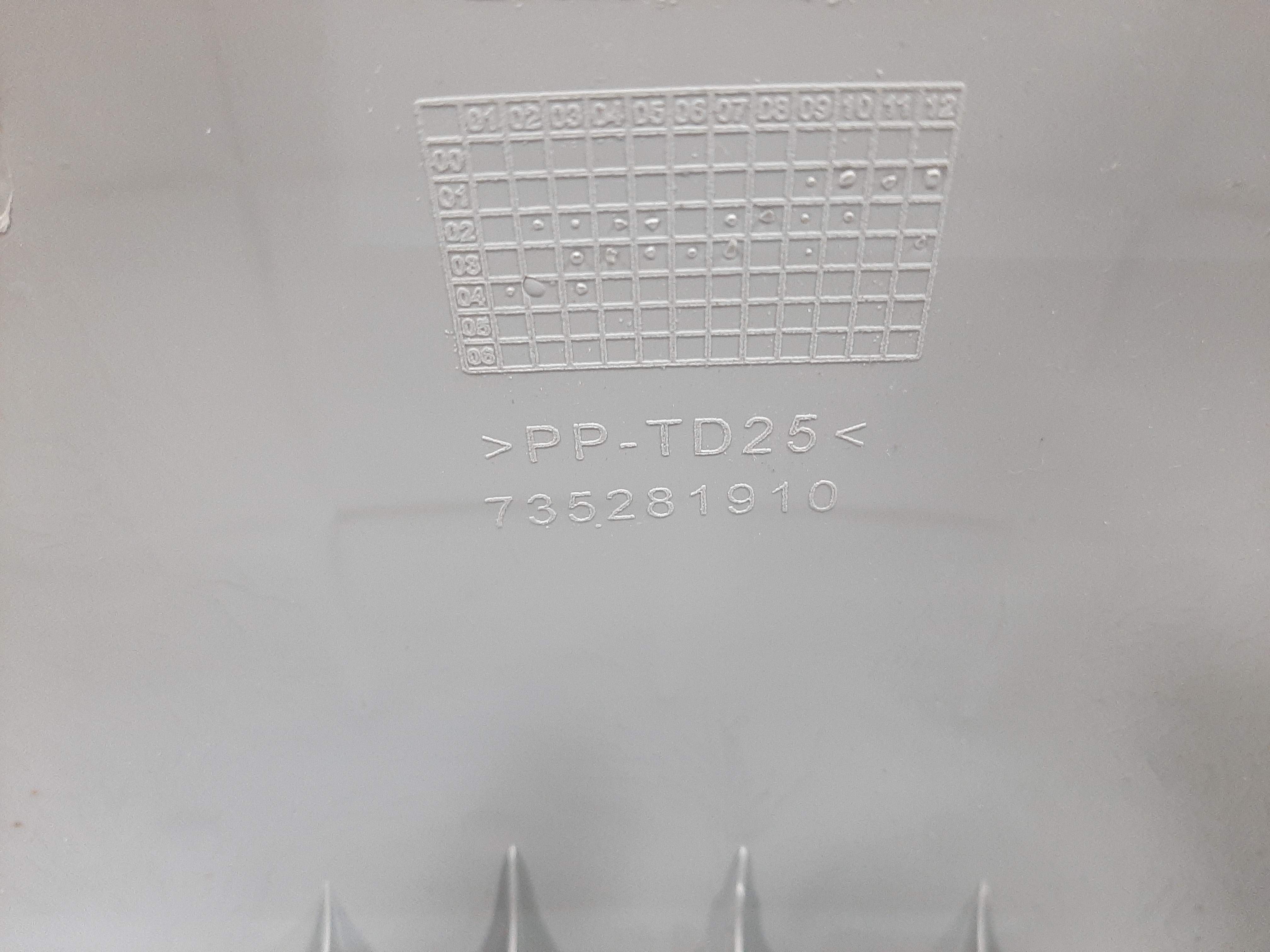Moldura Painel Velocímetro Fiat Doblo 2002 2003 2004 A 2021 9