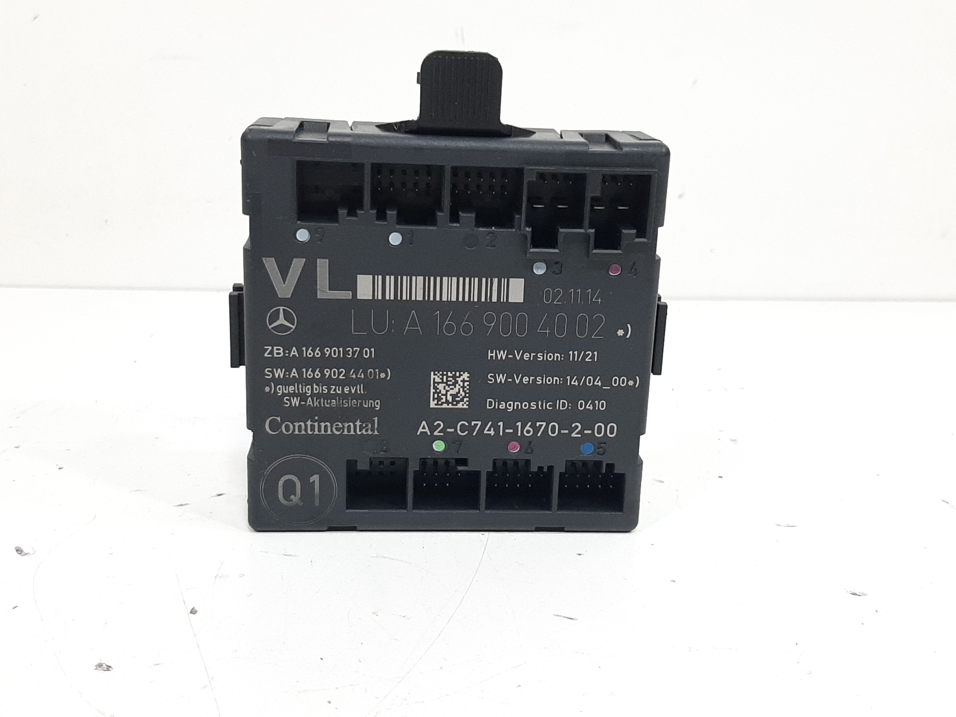 Módulo Porta Dianteira Esquerda Mercedes A200 W176 2013 A 18 8