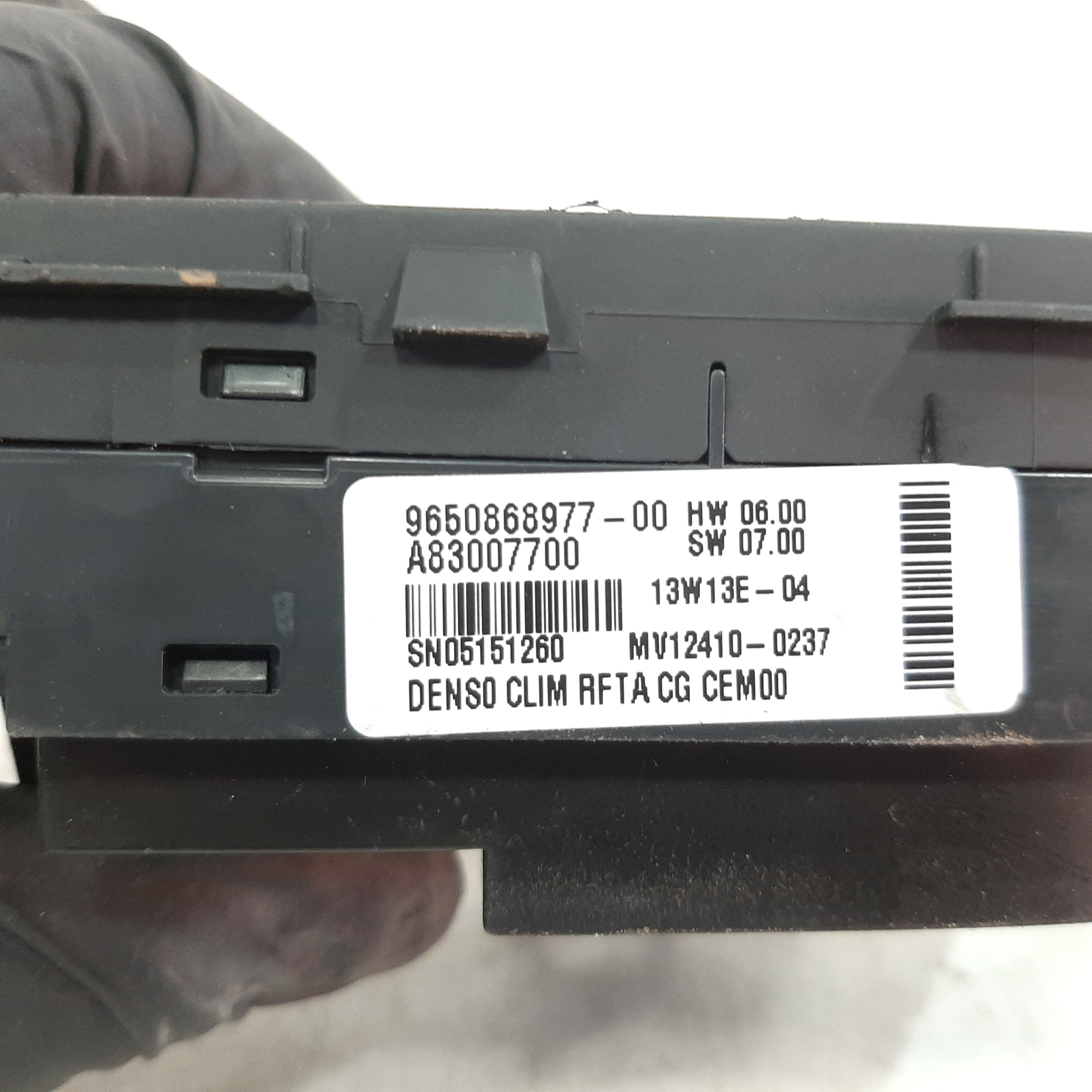 Comando Ar Esquerdo Citroen C4 Picasso 2009 A 2014 Detalhe 7
