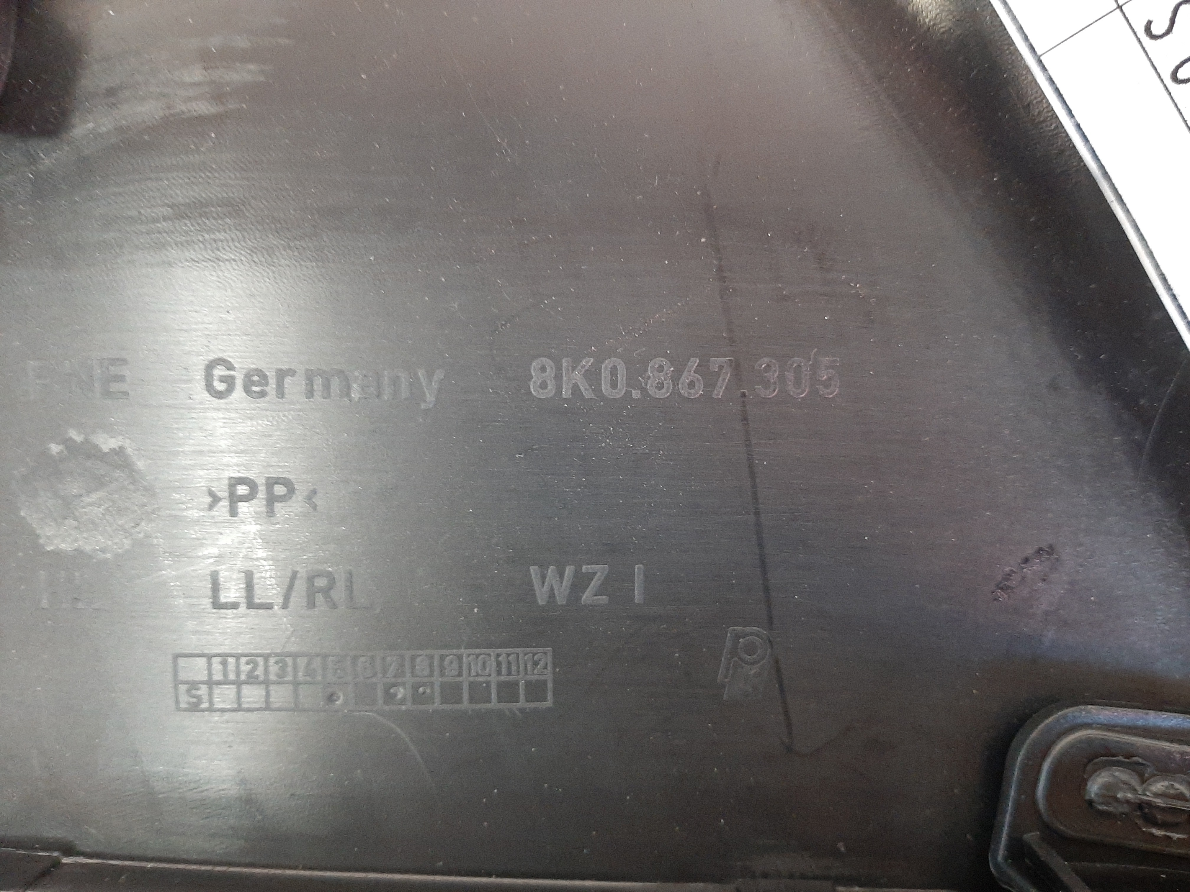 Forro Porta Traseira Esquerda Audi A4 2010 2011 2012 A 2016 8