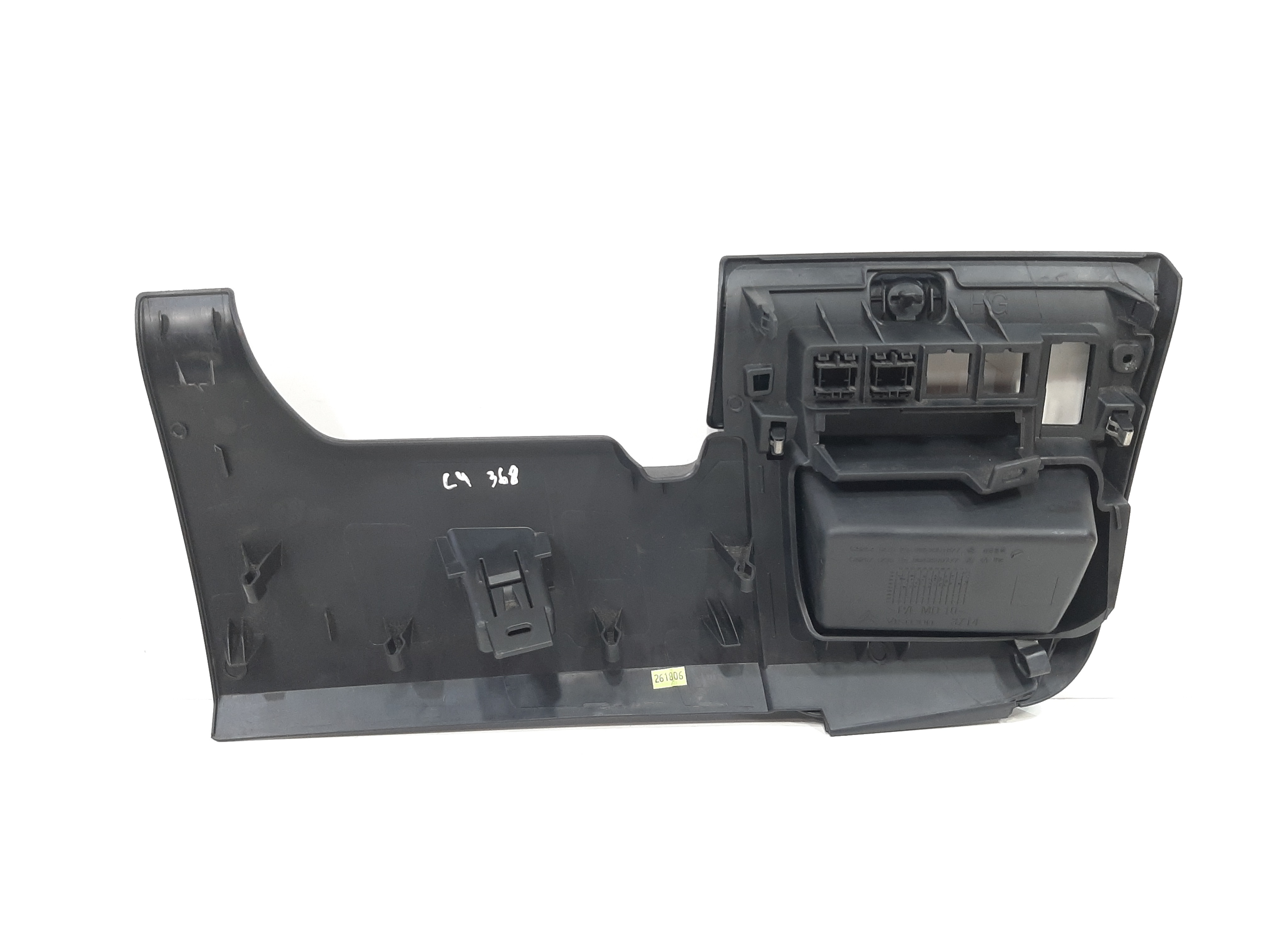 Moldura Inferior Coluna Direção Citroen C4 2008 2009 A 2013