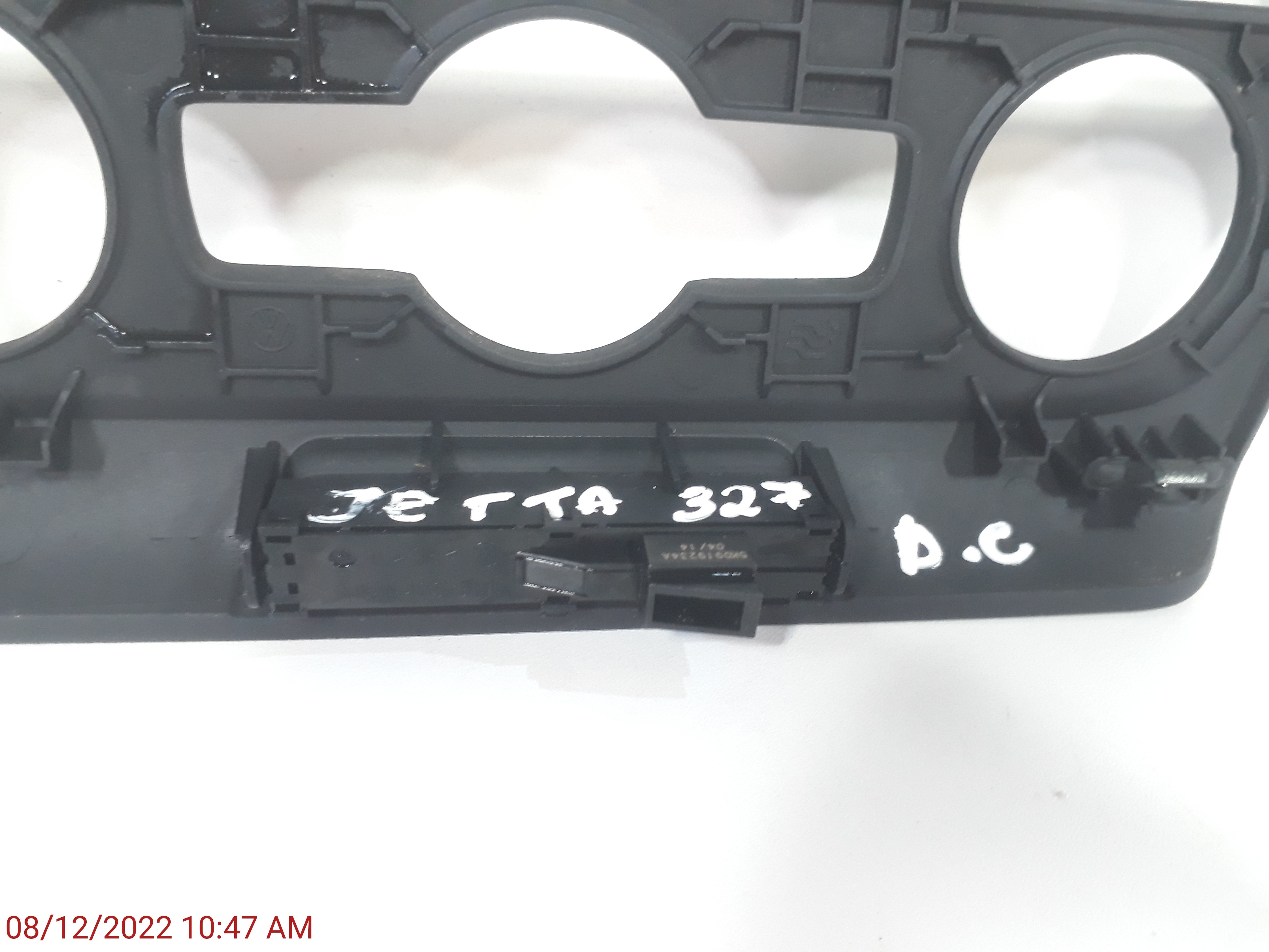 Moldura Painel Multimídia Jetta 2011 2012 2013 2014 A 2016 Preto 2