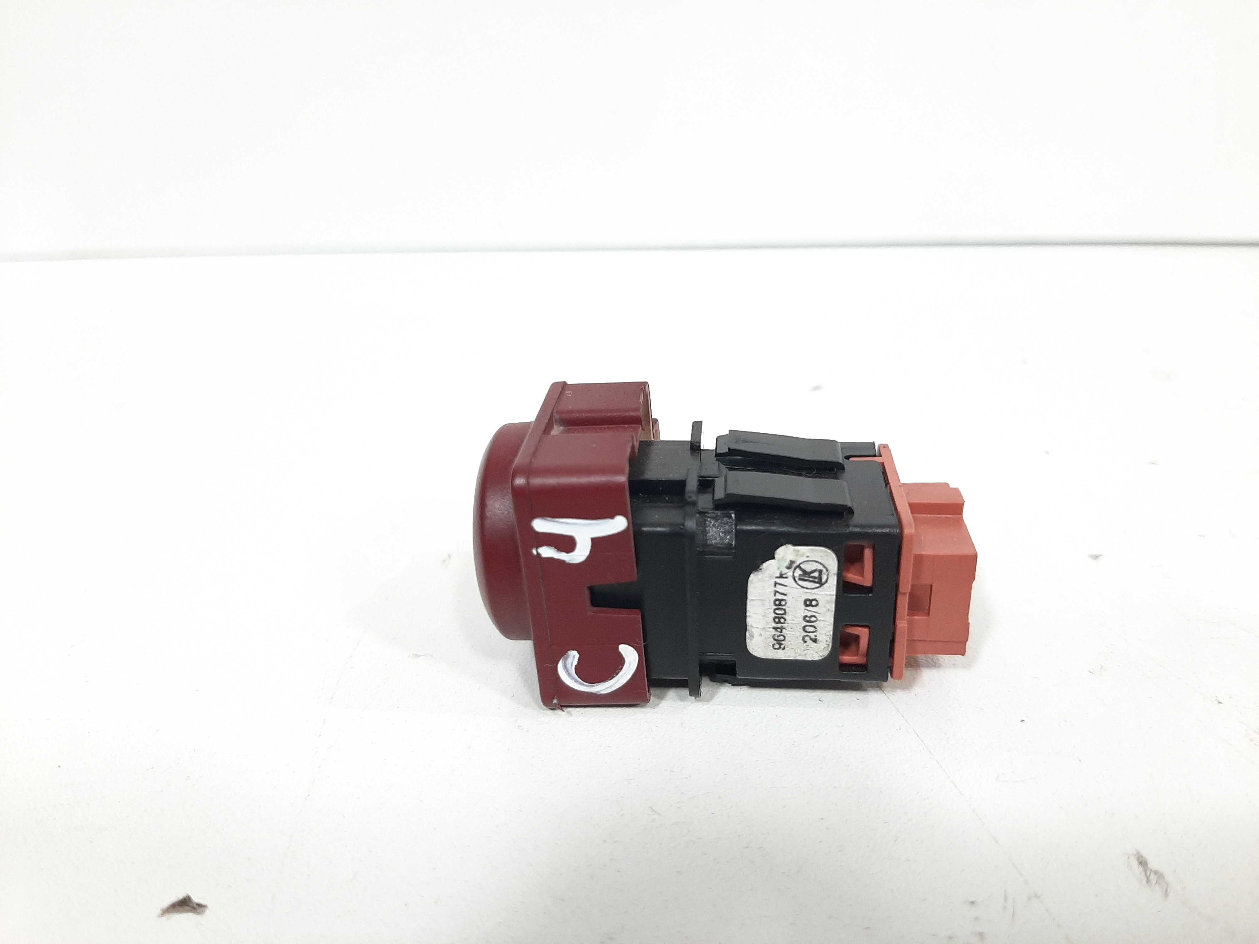 Interruptor Botão Pisca Alerta Citroen C4 2007 2008 A 2013 5