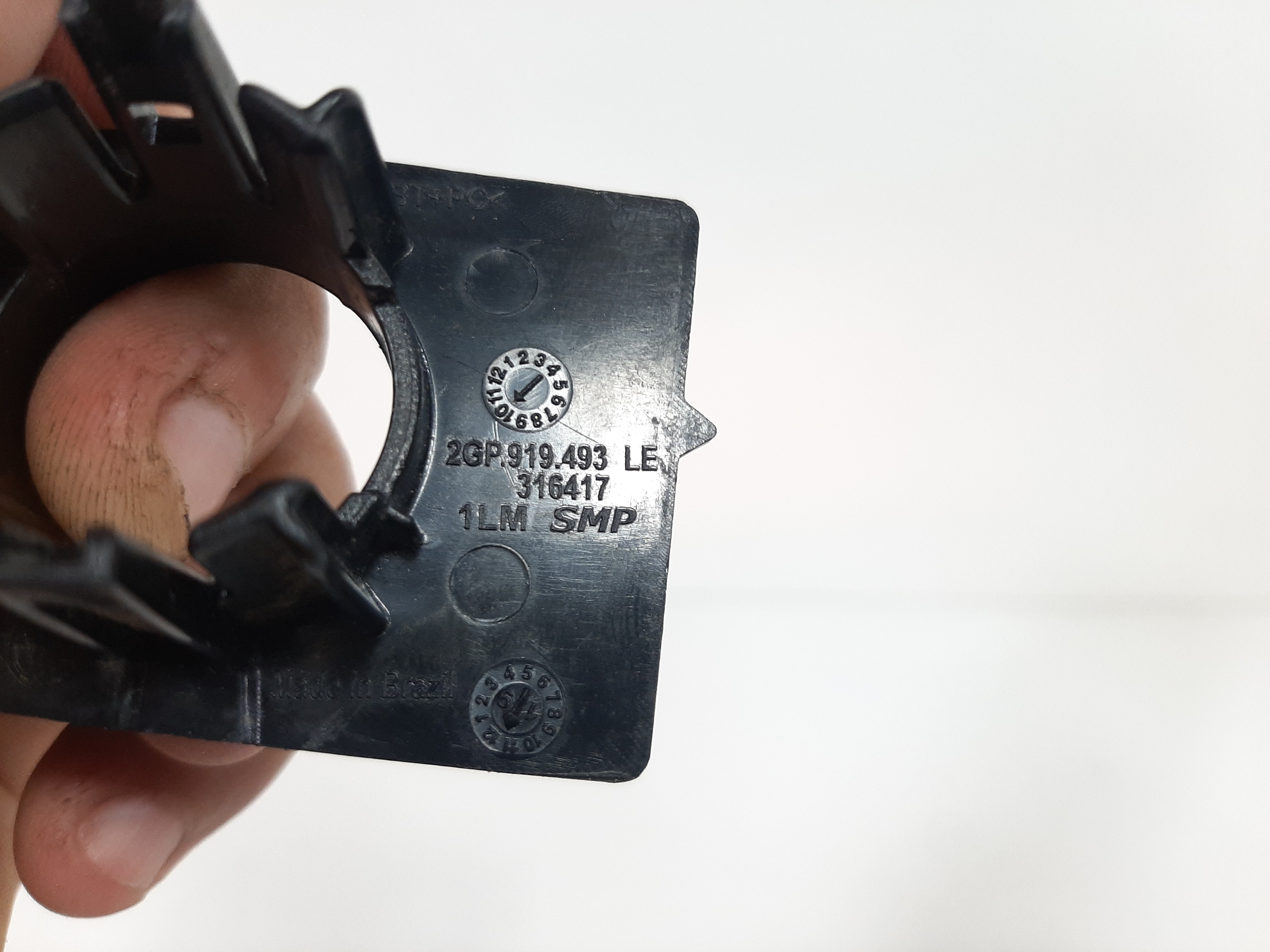 Moldura Sensor De Estacionamento T-cross 2019 2020 2021 2022 6