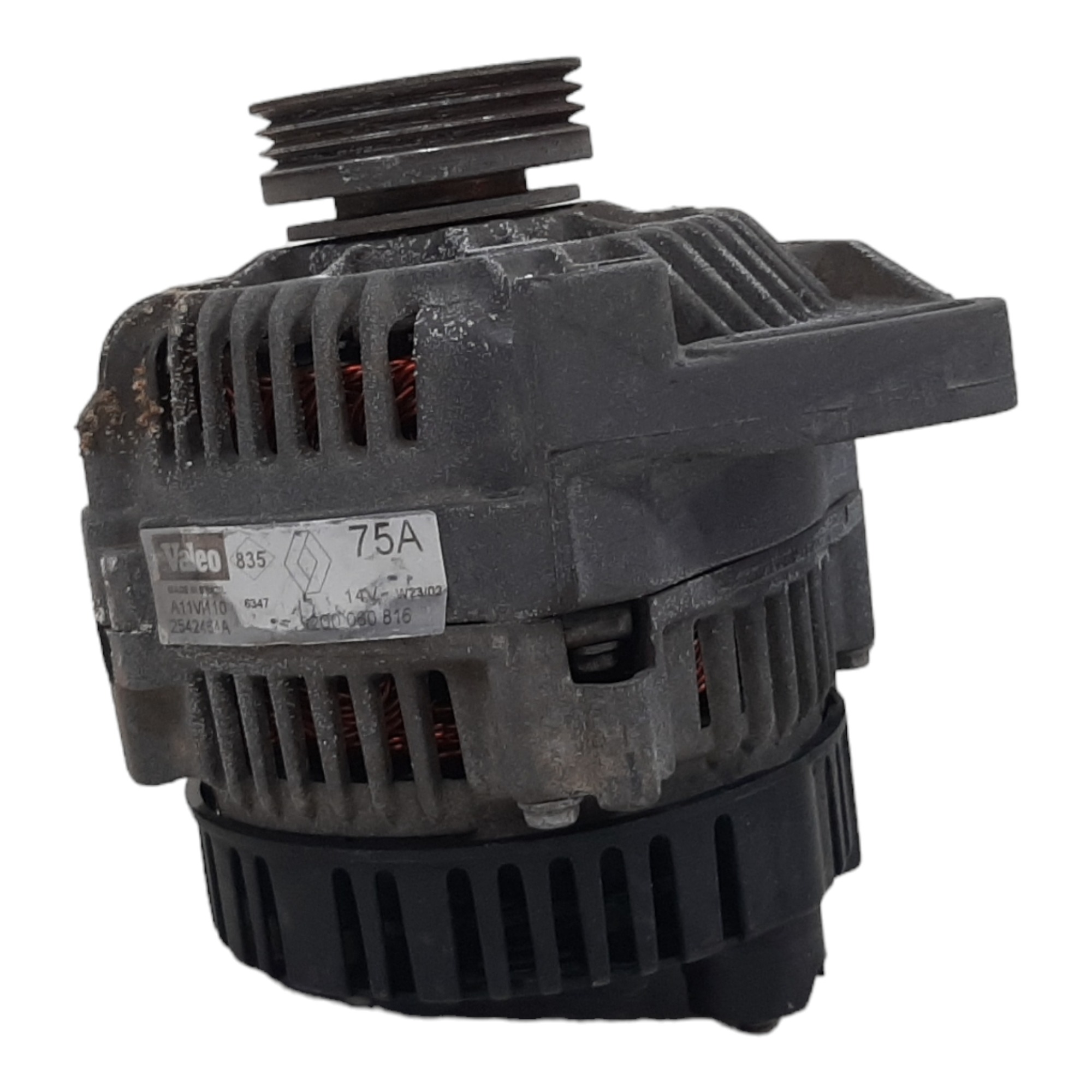 Alternador Renault Clio 1.0 8v 2000 a 2005 2542464a 75a 14V 5