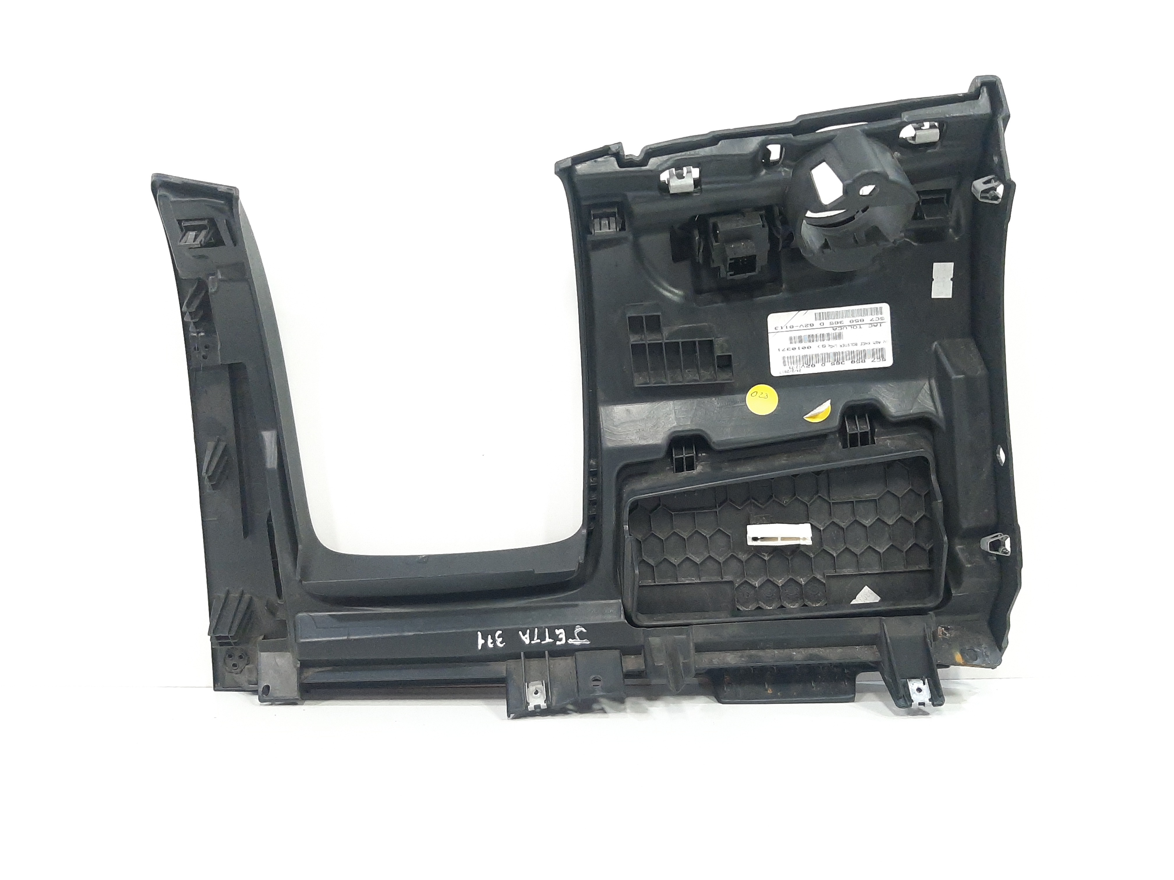 Acabamento Inferior Painel Coluna Direção Vw Jetta 2011 A 17 3