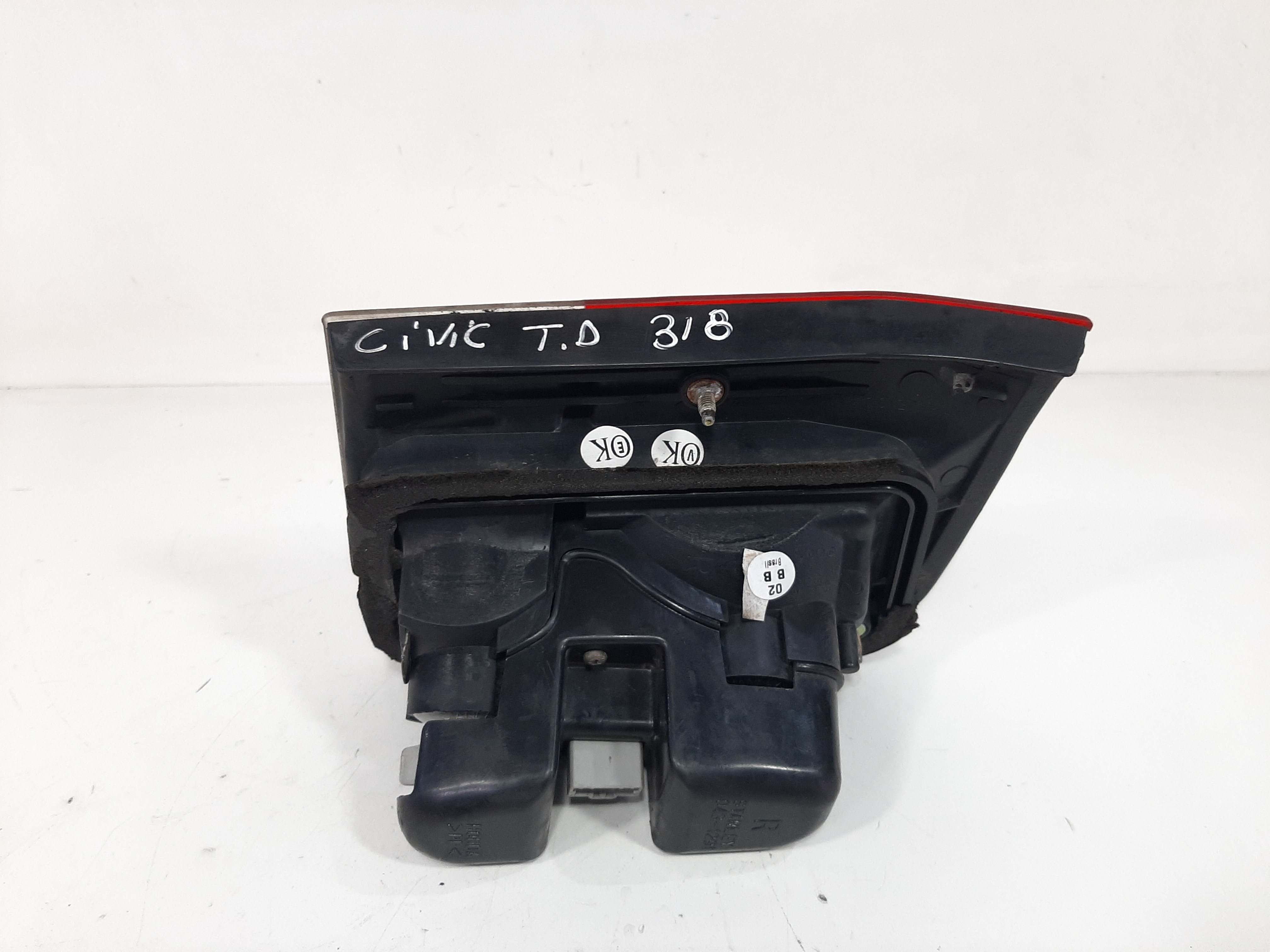 Lanterna Tampa Traseira Direita Honda Civic 1.6 1996 A 2000 5