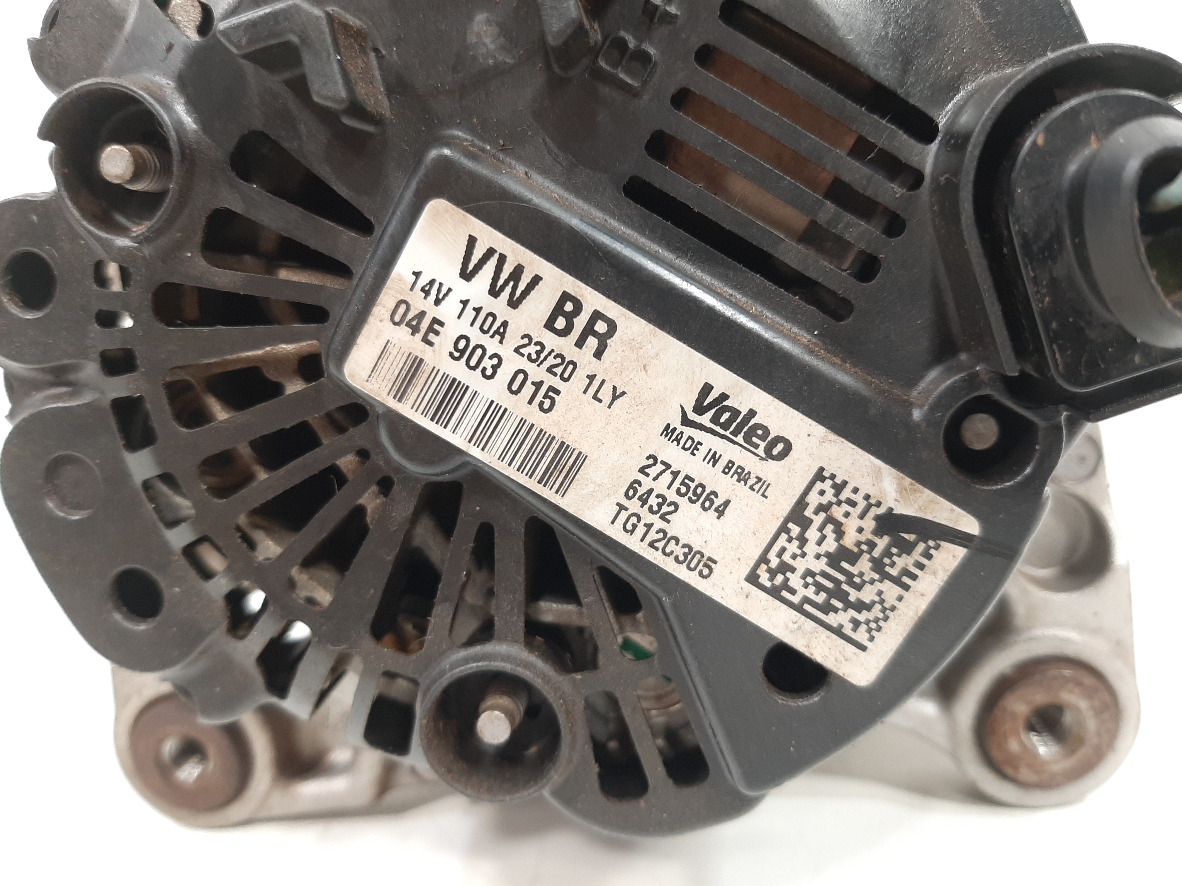 Alternador Vw T-cross 1.0 Tsi 2019/2023 04e903015 14v 110A 5