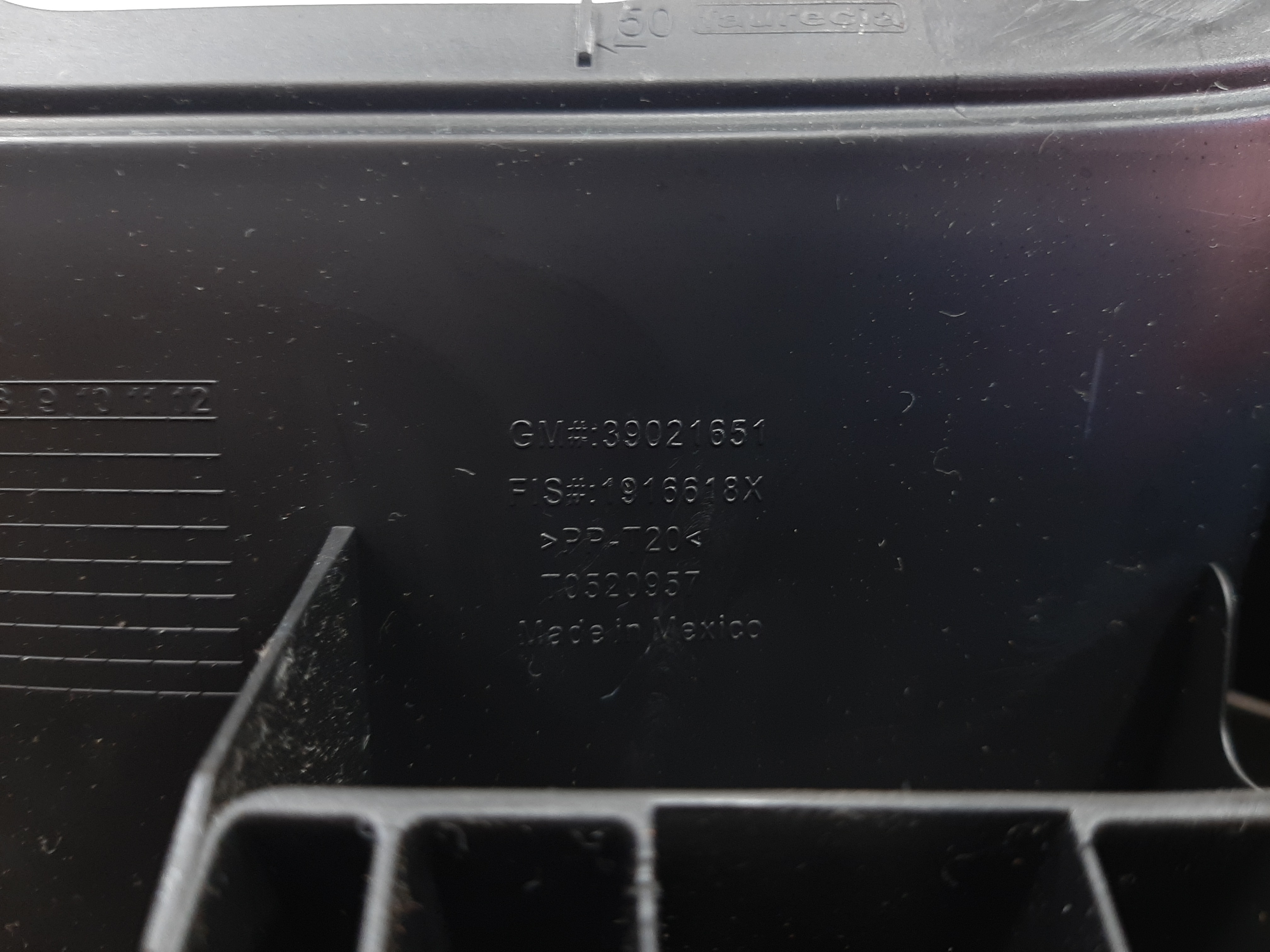 Moldura Inferior Painel Gm Chevrolet Cruze 1.4 2017 A 2023 6