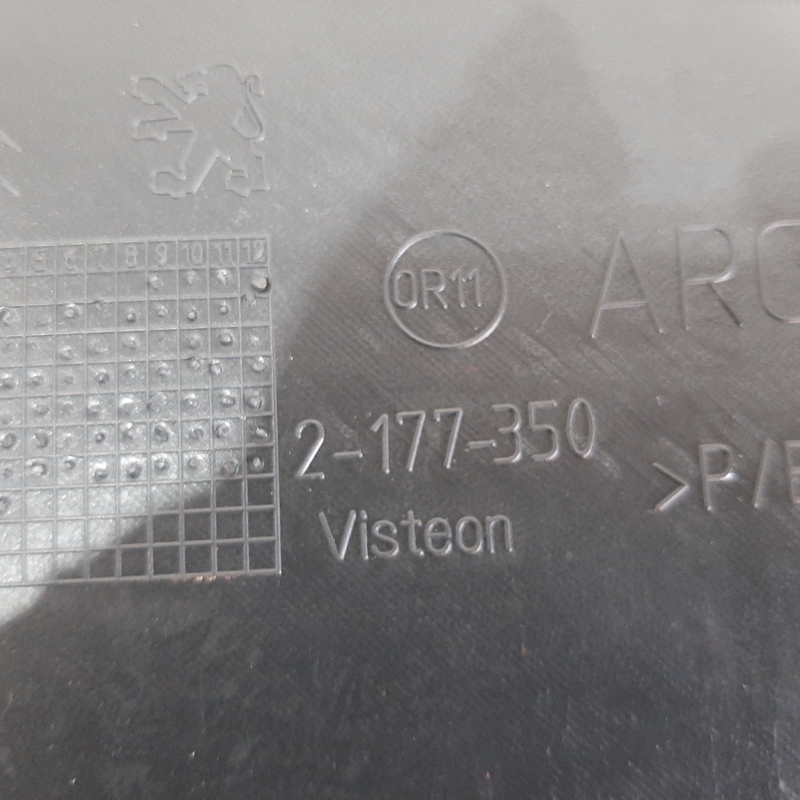 Forro Porta Traseiro Esquerdo Citroen C4 Picasso 2009 A 2014 7