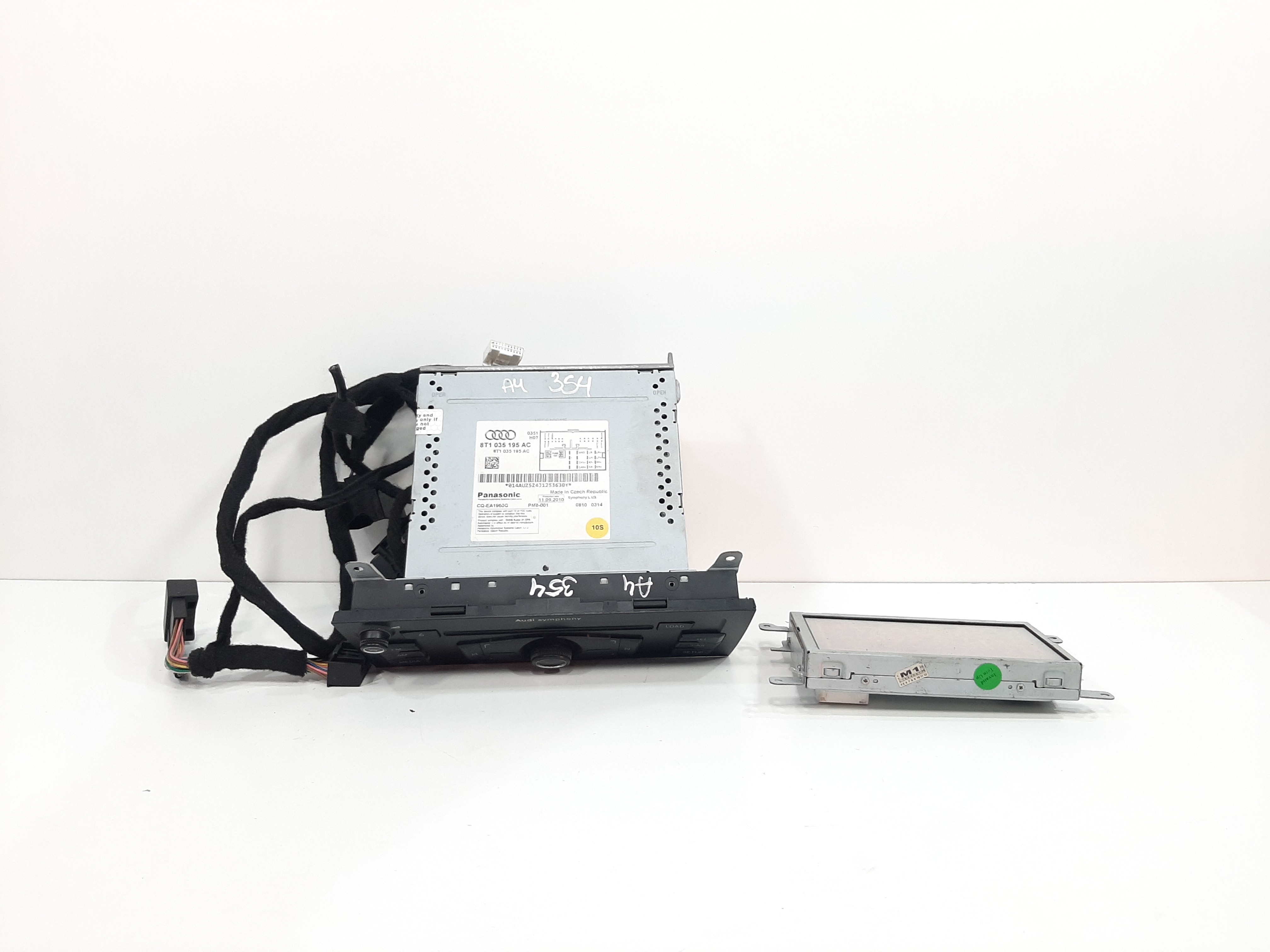 Rádio Som Multimídia Cd Player Audi A4 2008 A 2012 8t1035195 3