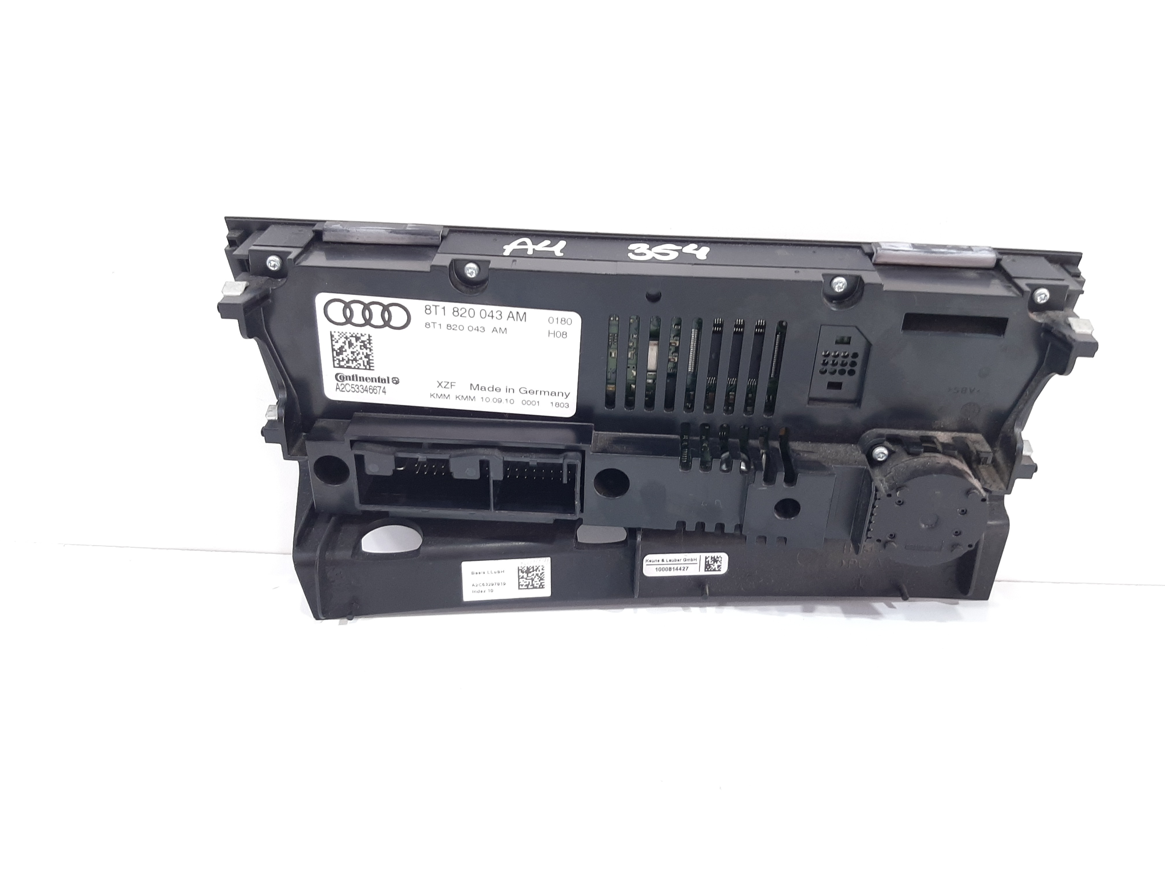Comando Climatização Ar Audi A4 B8 2008 A 2015 8t1820043am 1