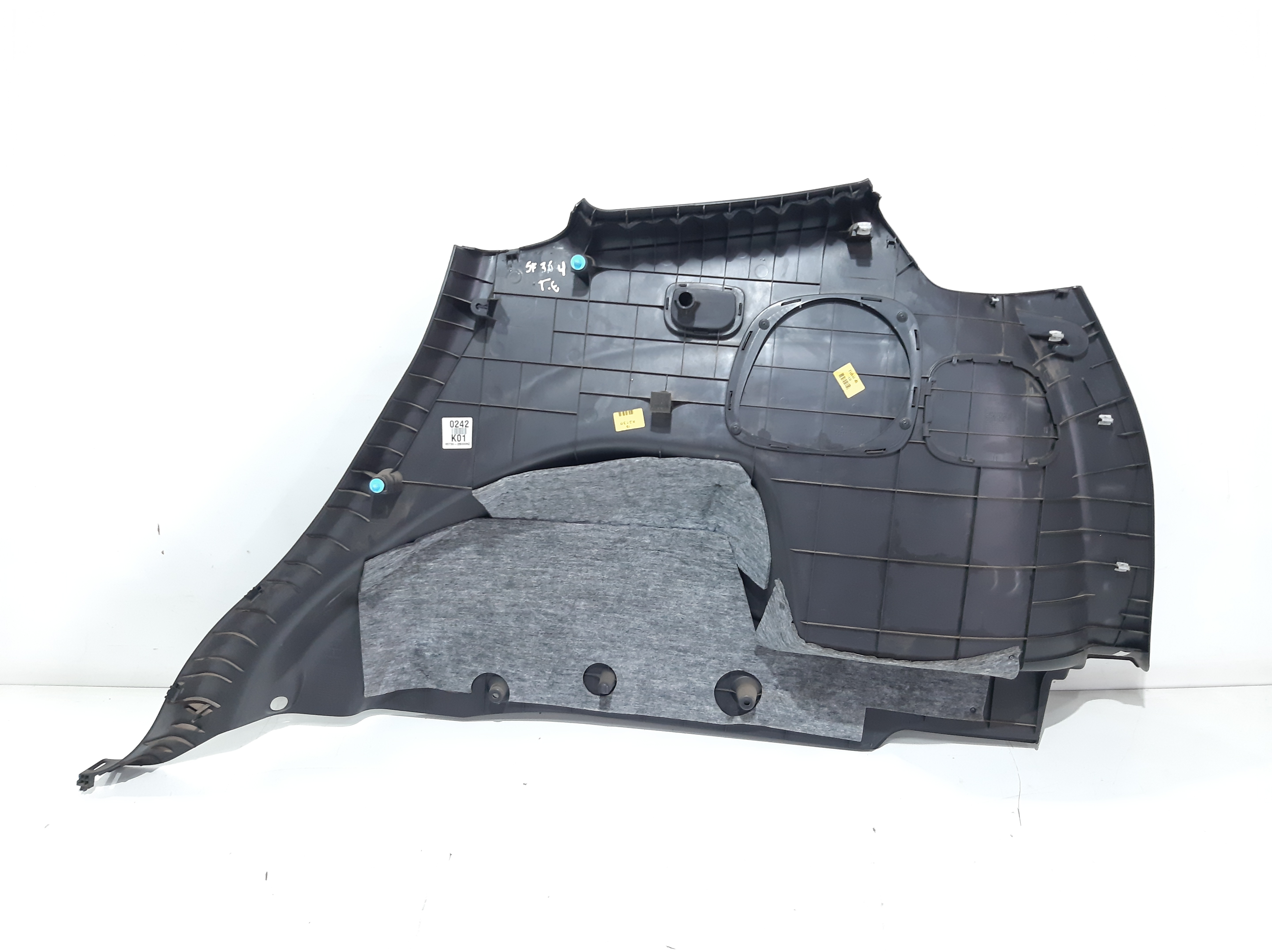 Acabamento Esquerdo Porta Malas Hyundai Santa Fé 2006 A 2013 6