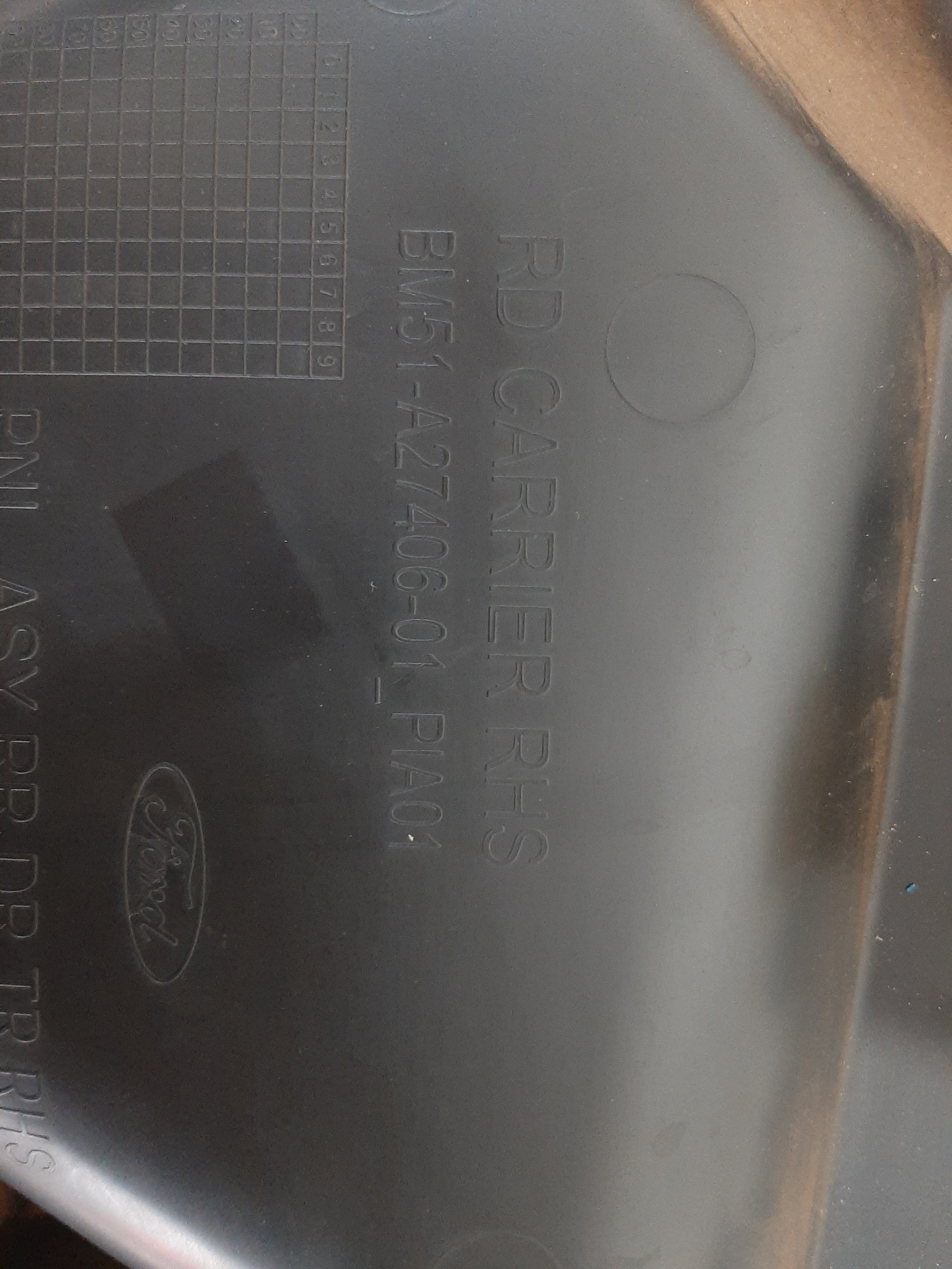 Forro Porta Traseiro Direito Ford Focus 2015 A 2018 10