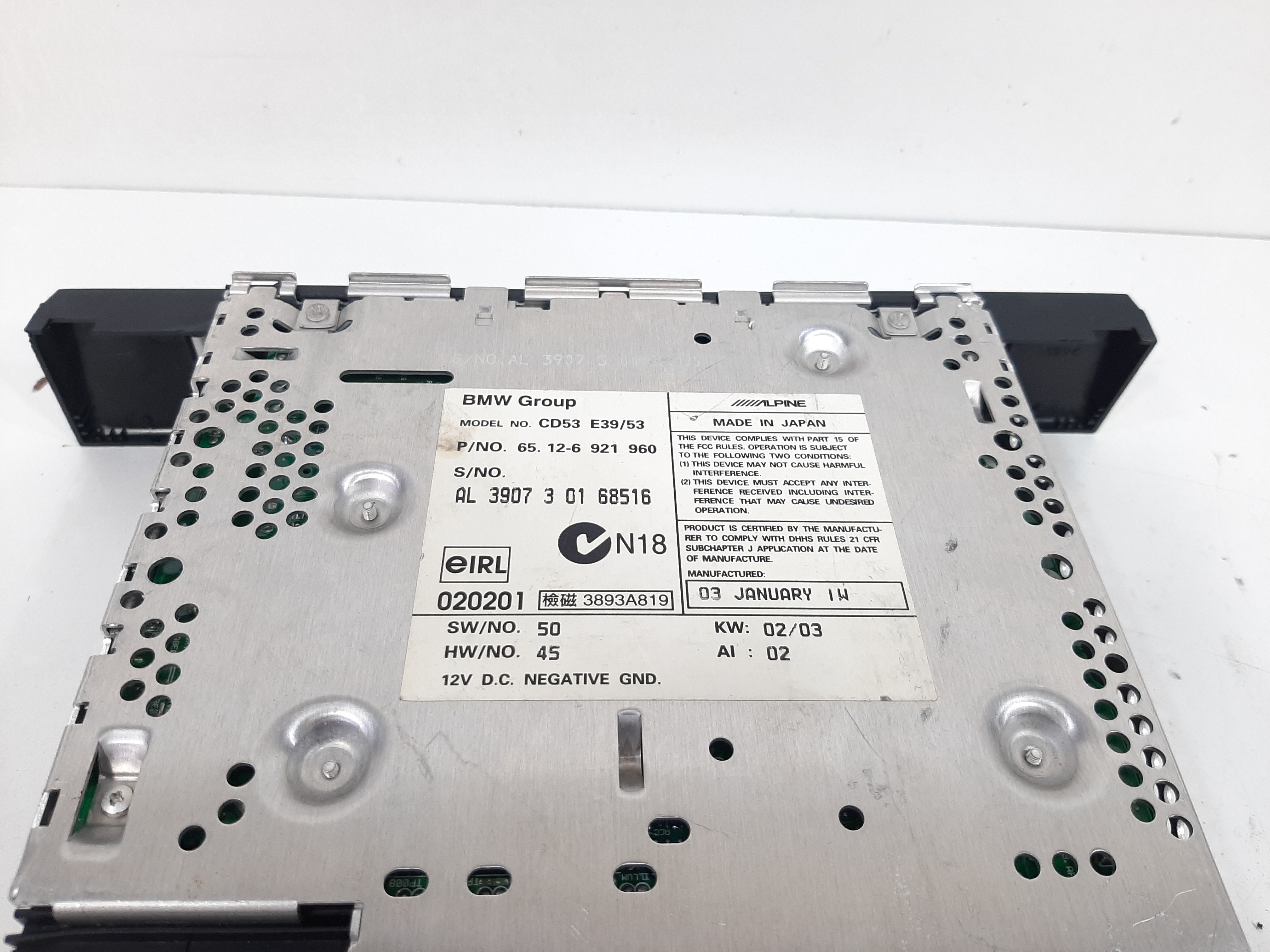Leitor Cd Bmw X5 E53 1999 2000 2001 2002 A 2006 Cd53e3953 9