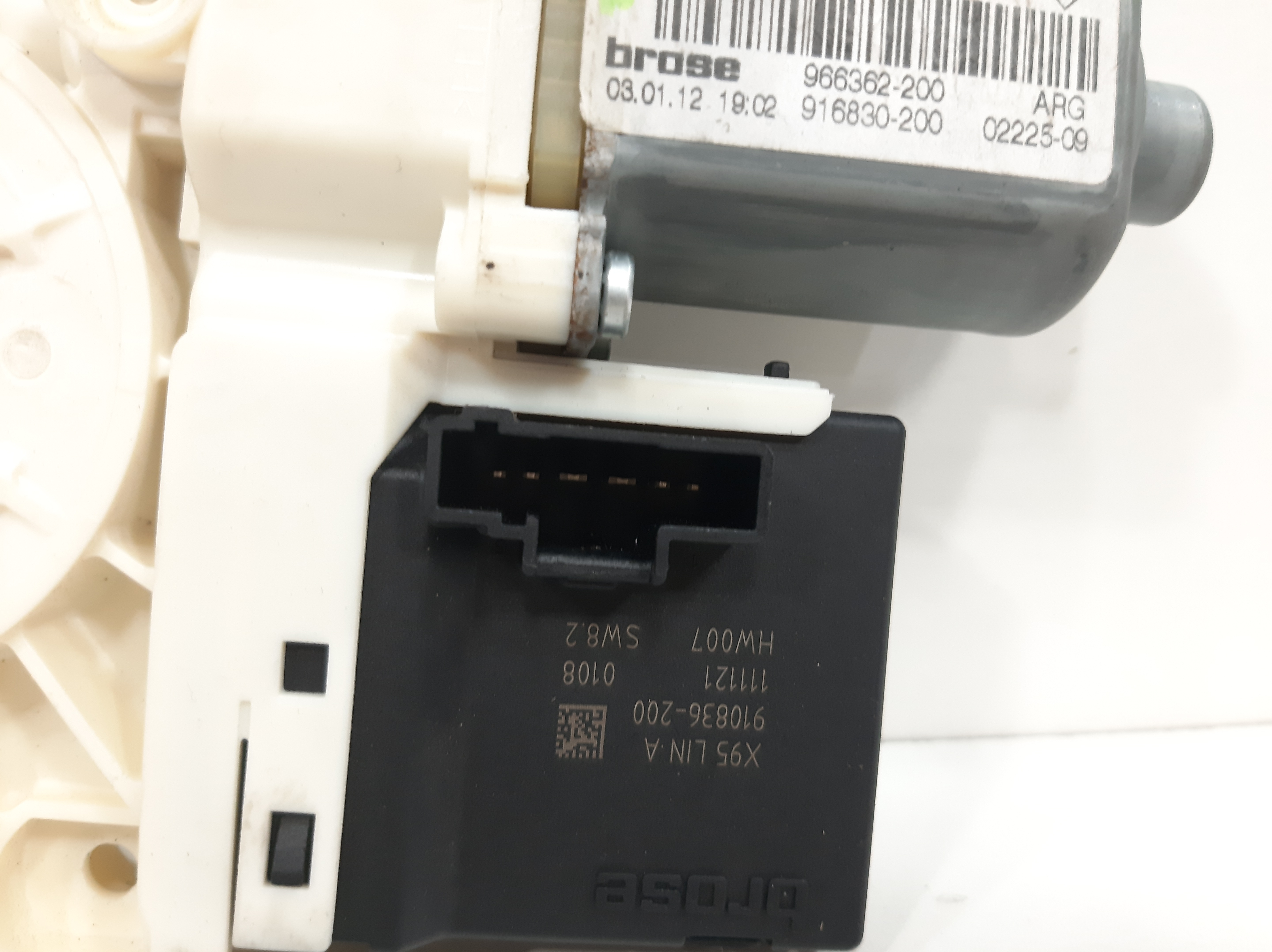 Motor Vidro Elétrico Traseiro Esquerdo Fluence 2010 A 2018 8