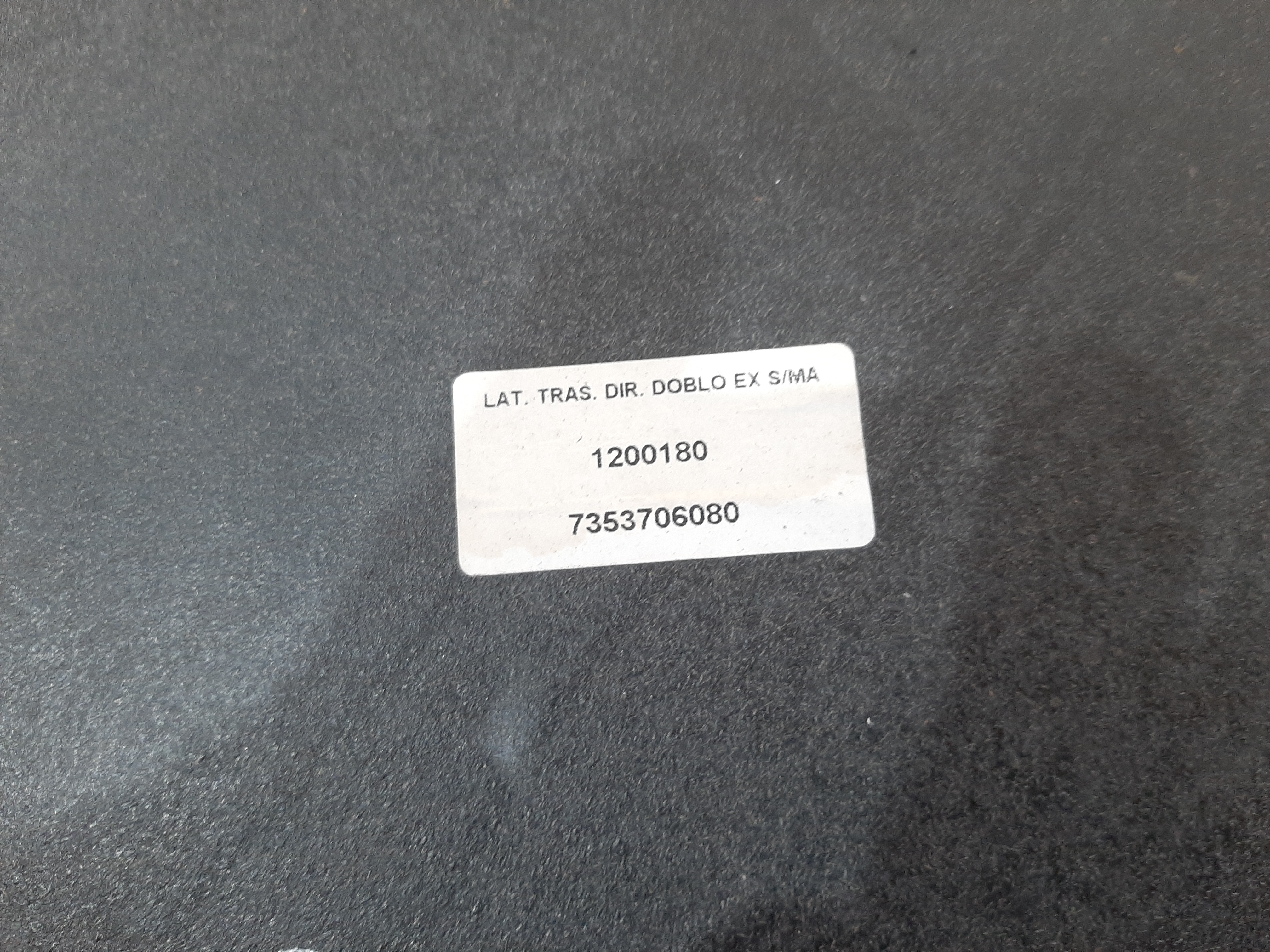 Acabamento Lateral Traseiro Direito Fiat Doblo 2002 A 2021 7
