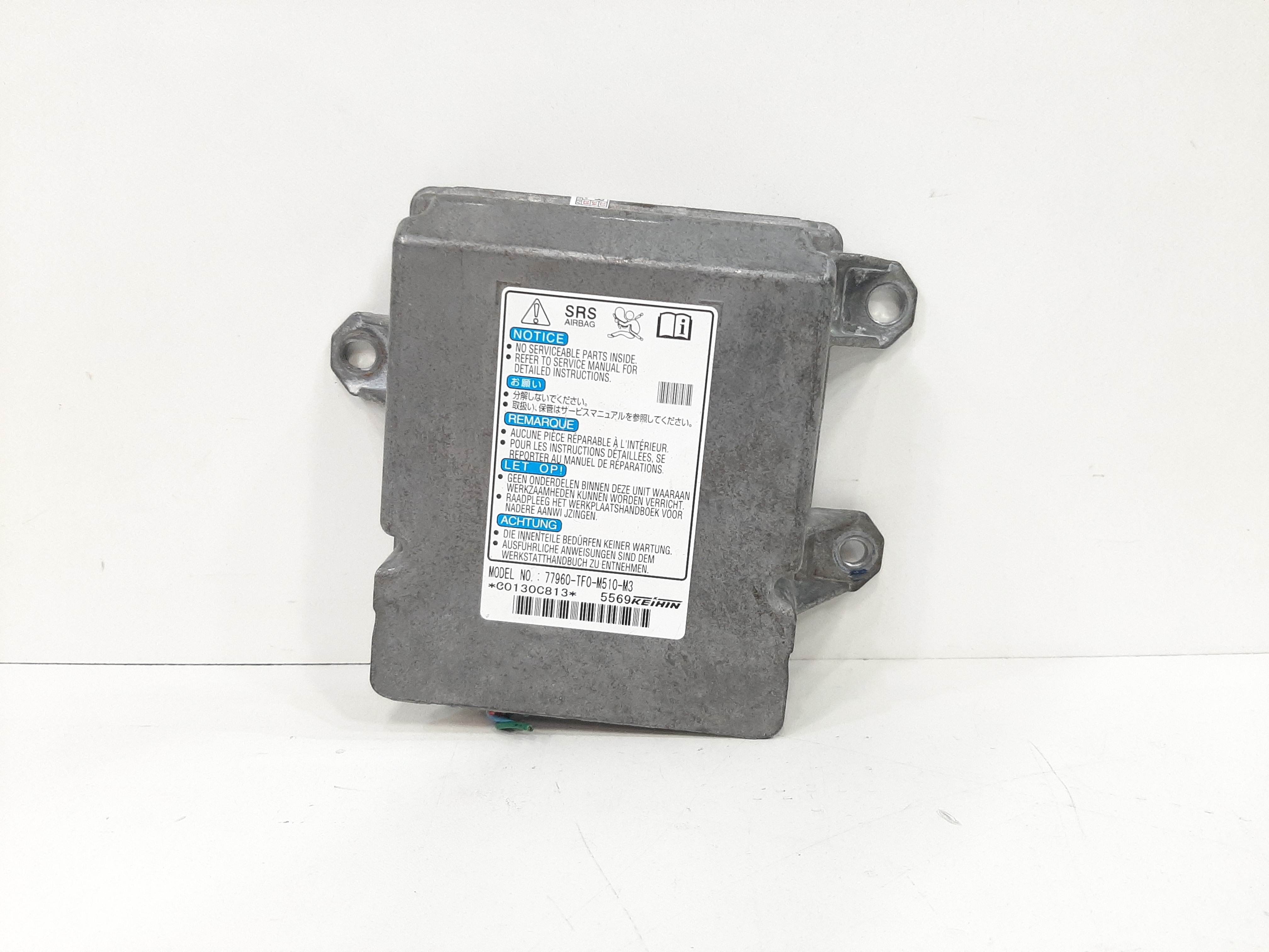 Modulo airbag honda fit 361 código 77960TF0Y420M3 8