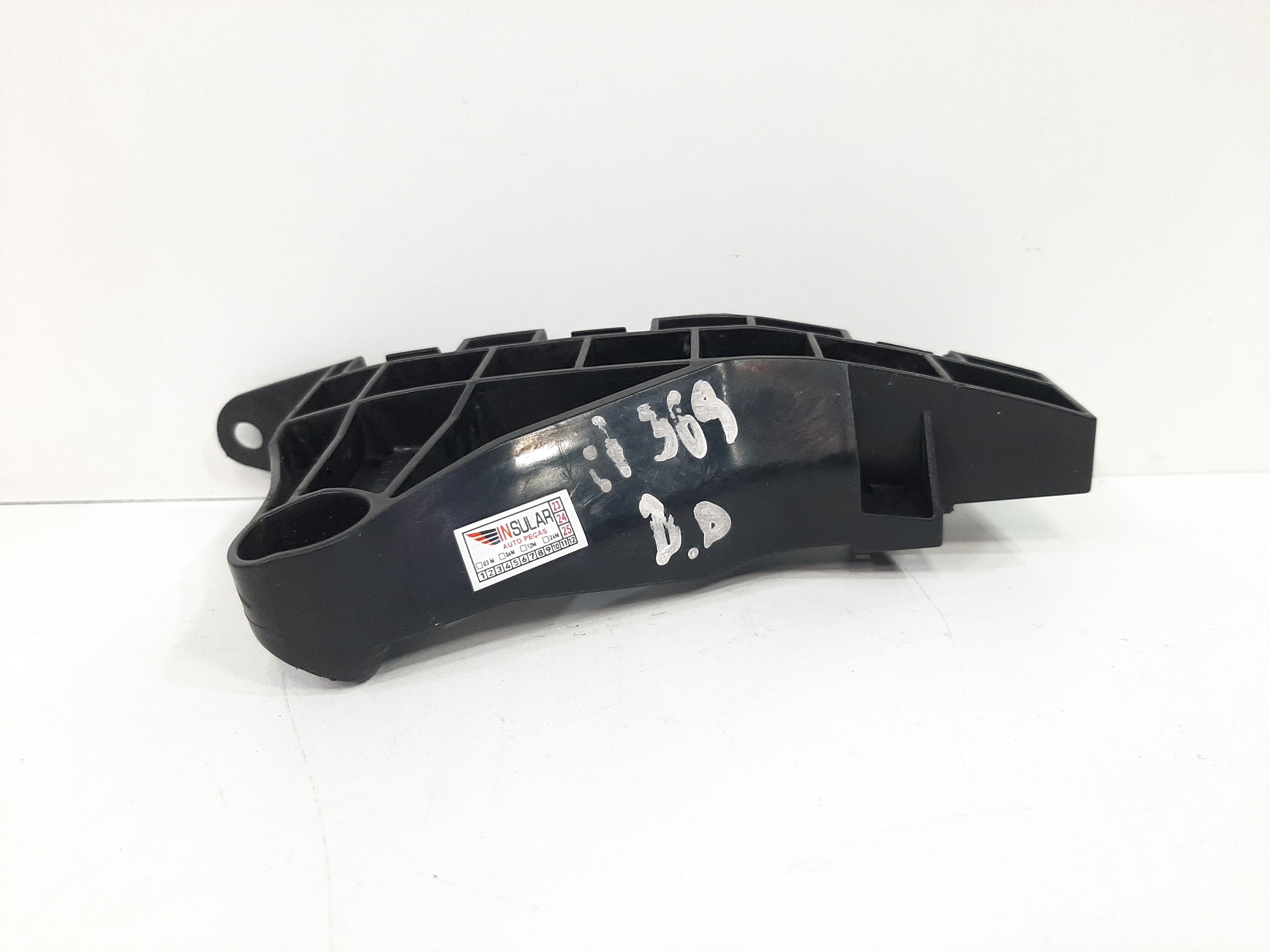 Guia Parachoque Dianteiro Direito Honda Fit 2009 2010 A 2014 6