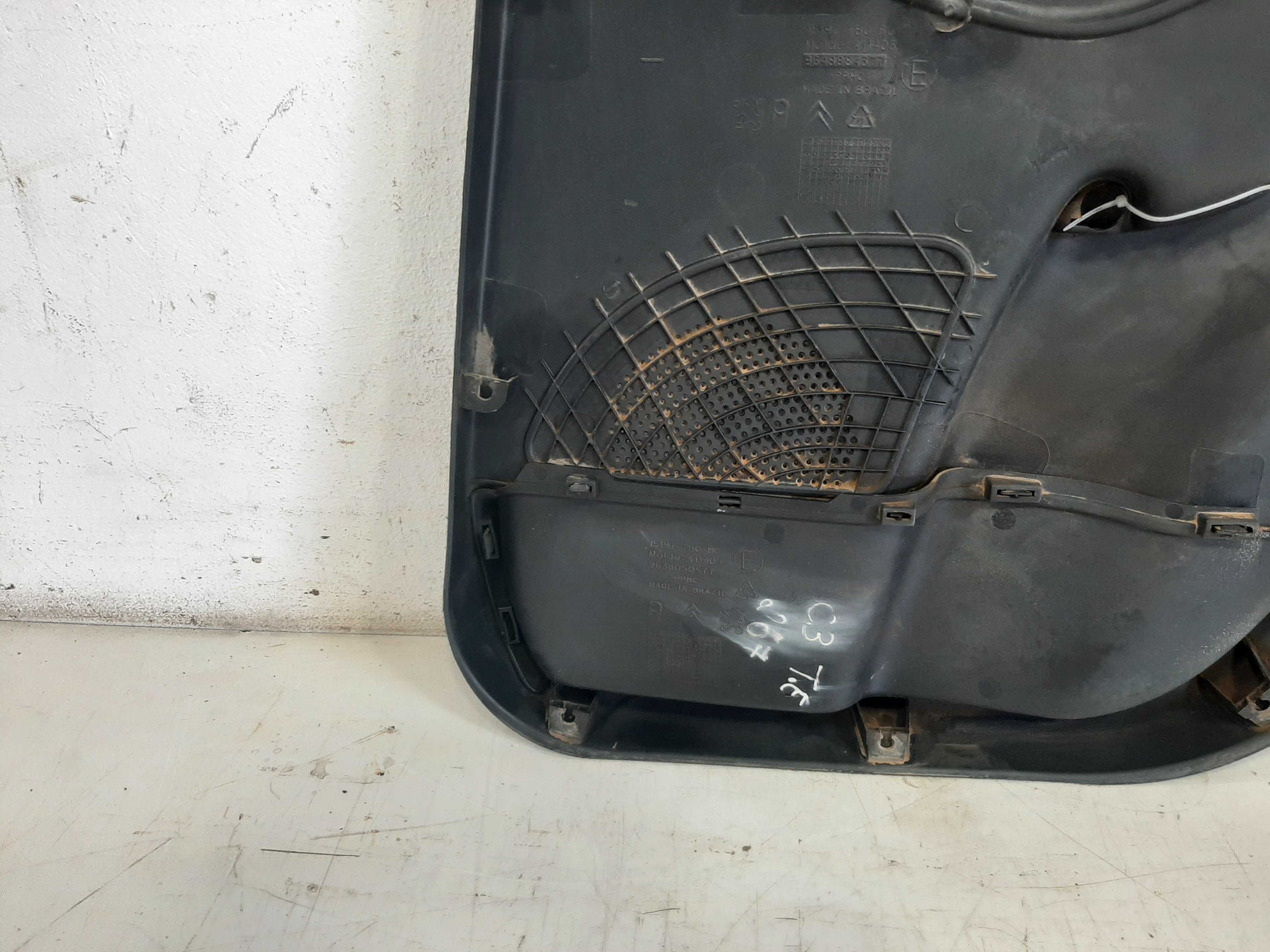 Forro Porta Traseiro Esquerdo Citroen C3 2007 2008 A 2012 2