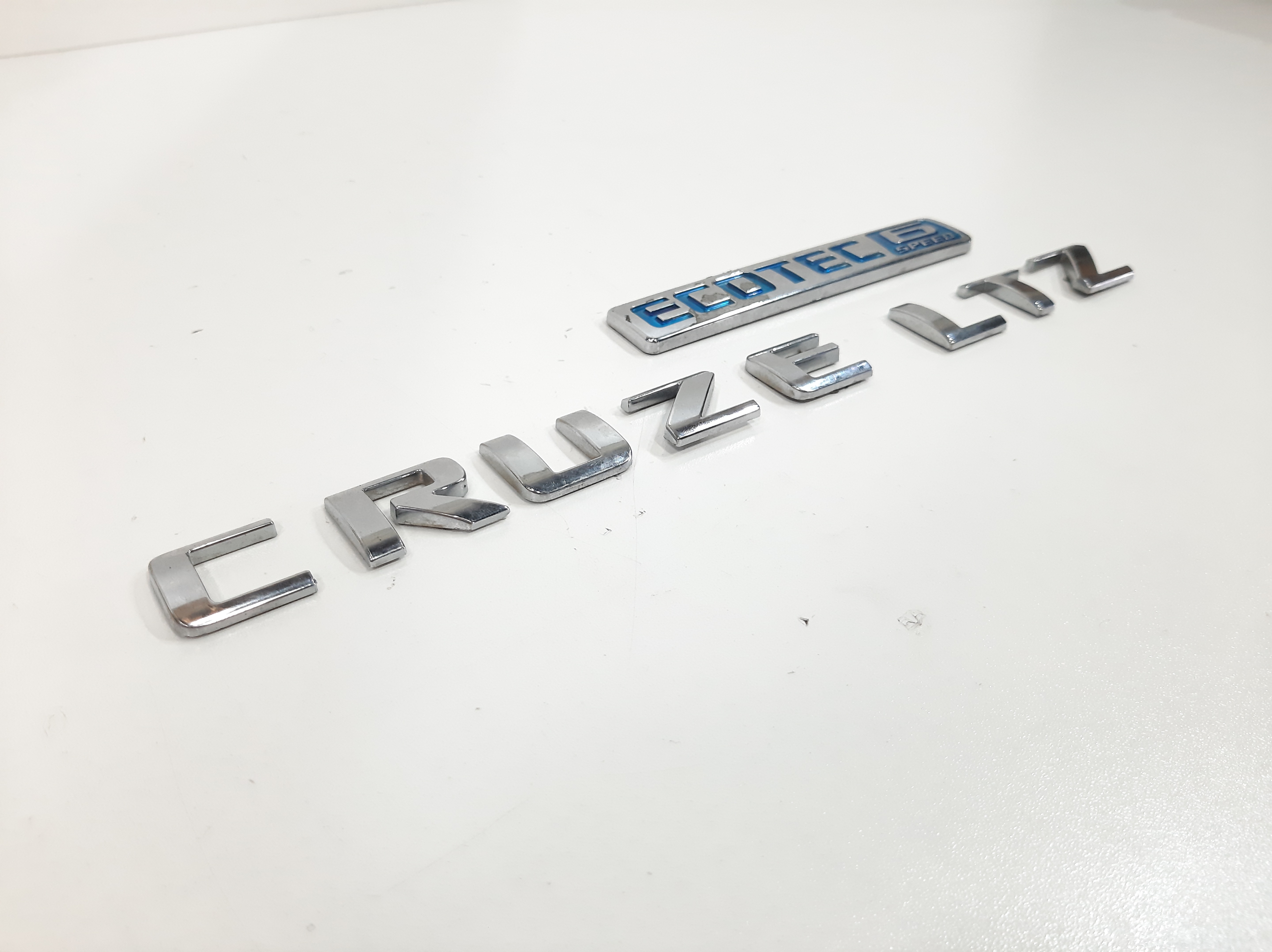Kit Emblema Tampa Traseira Cruze Ltz 1.8 Ecotec 2011 A 2016 2