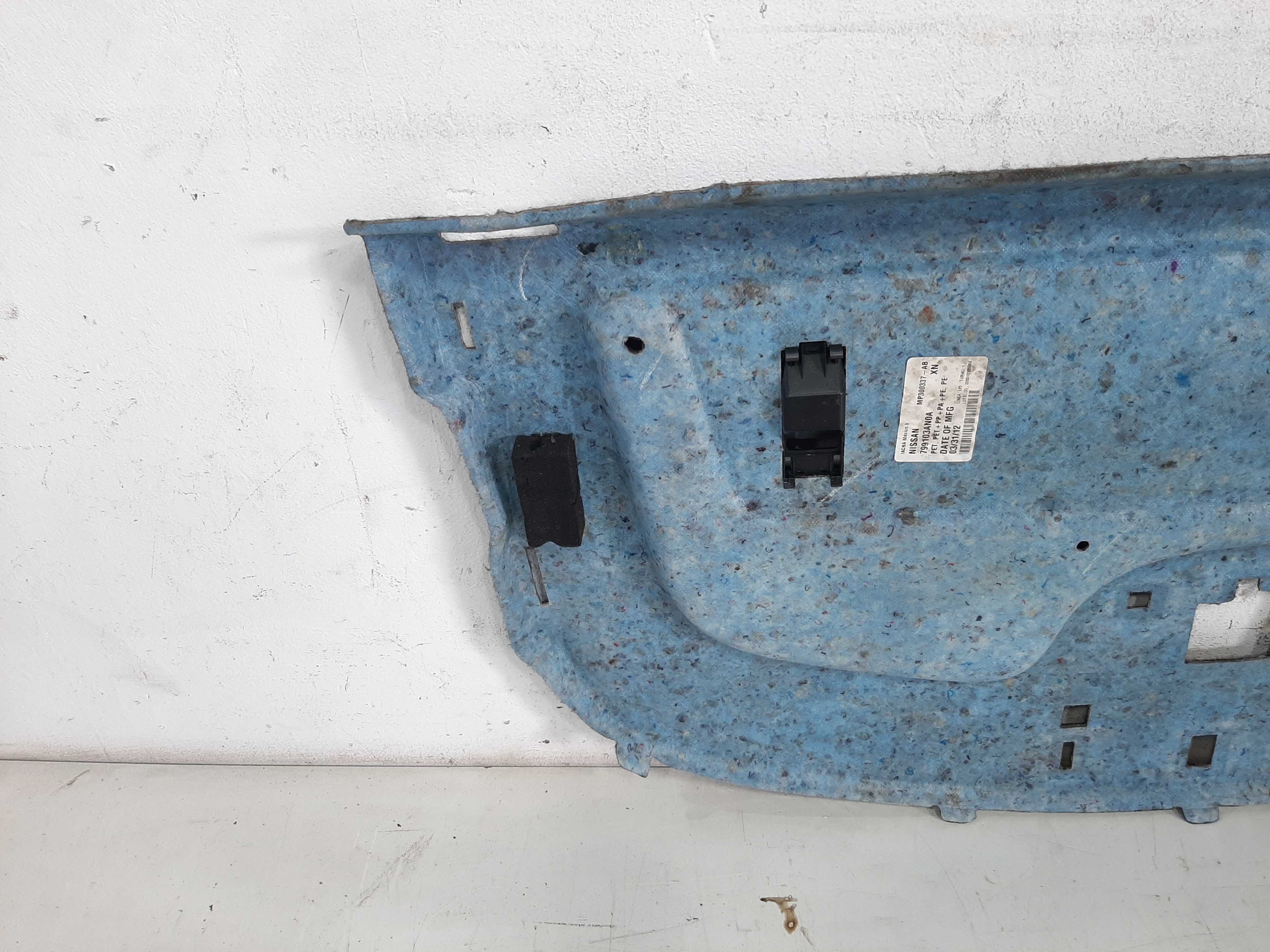Forro Tampão Traseiro Bagagito Nissan Versa 2011 2012 A 2018 6
