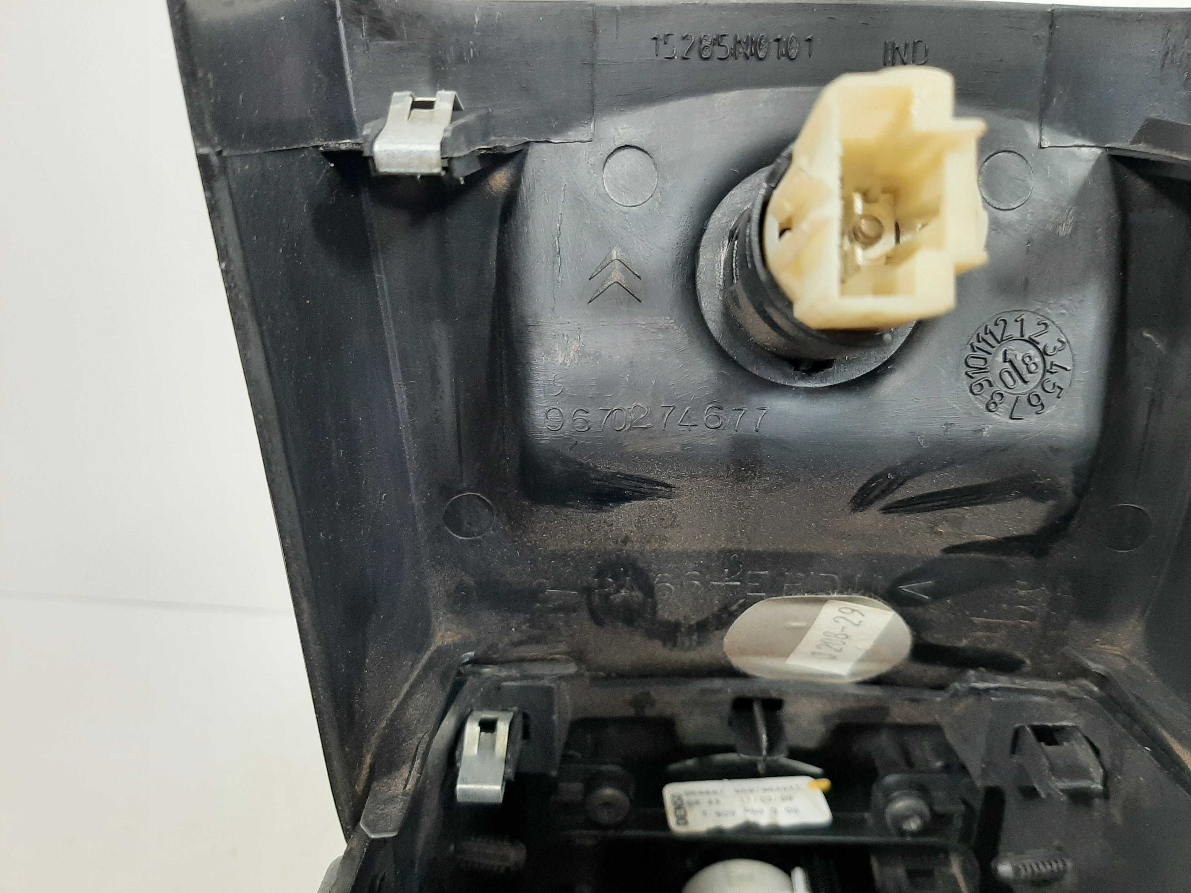 Difusor Ar Traseiro Console Central Citroen C4 2007 A 2013 8