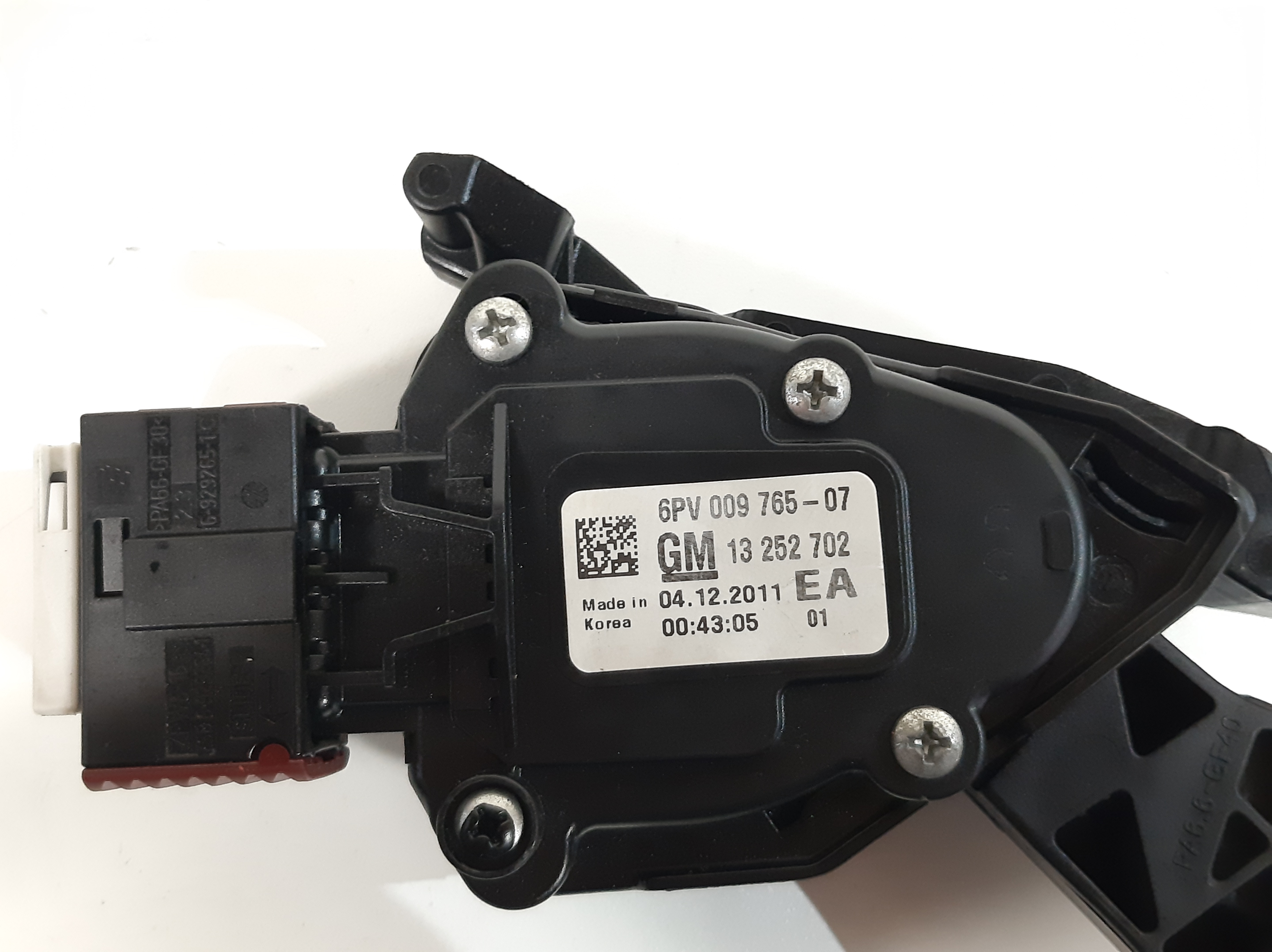 Pedal Acelerador Eletrônico Chevrolet Cruze 1.8 2011 A 2016 7
