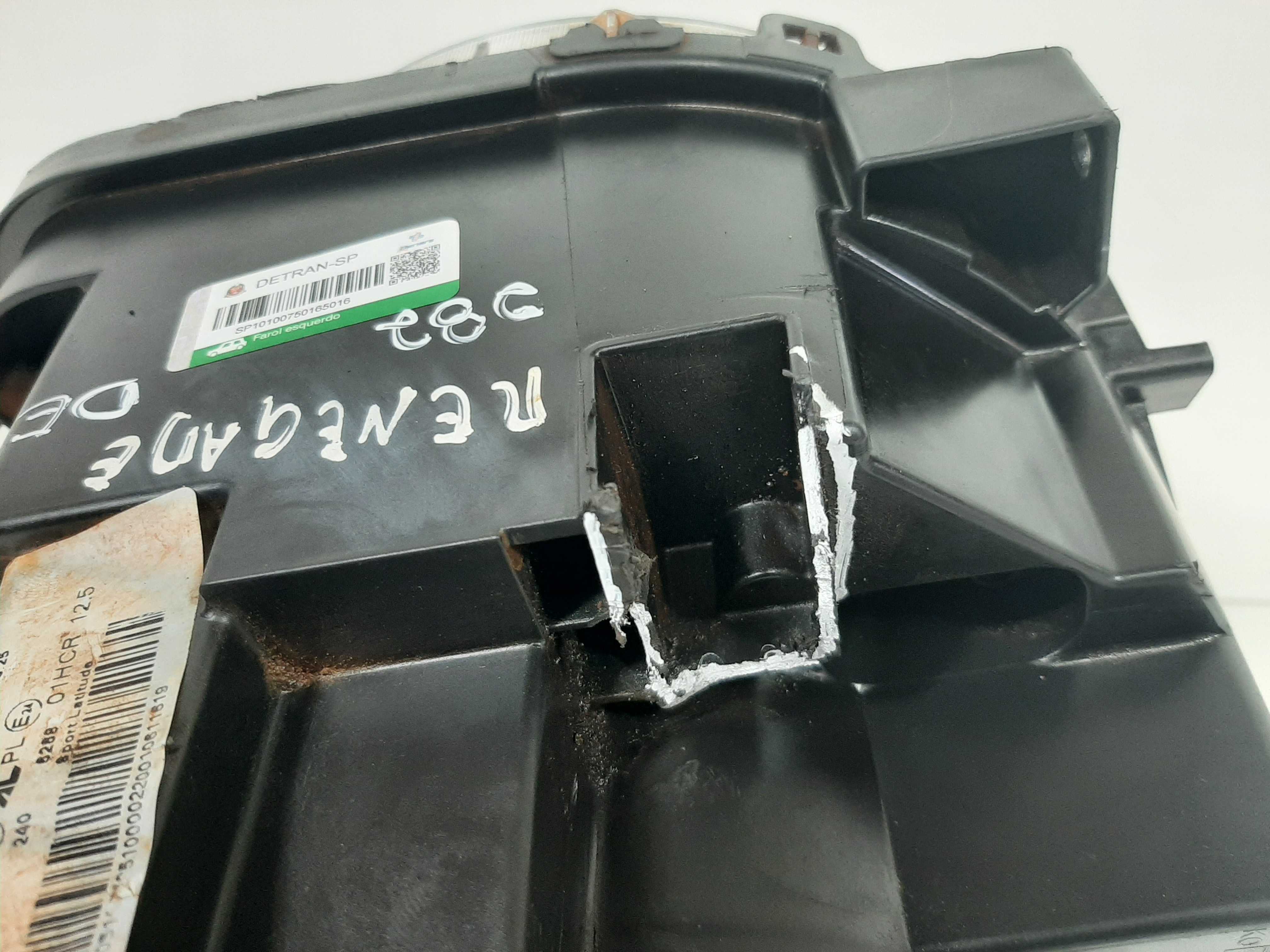 Farol Lado Esquerdo Renegade  2016 2017 2018 2019 C/ Avaria 6