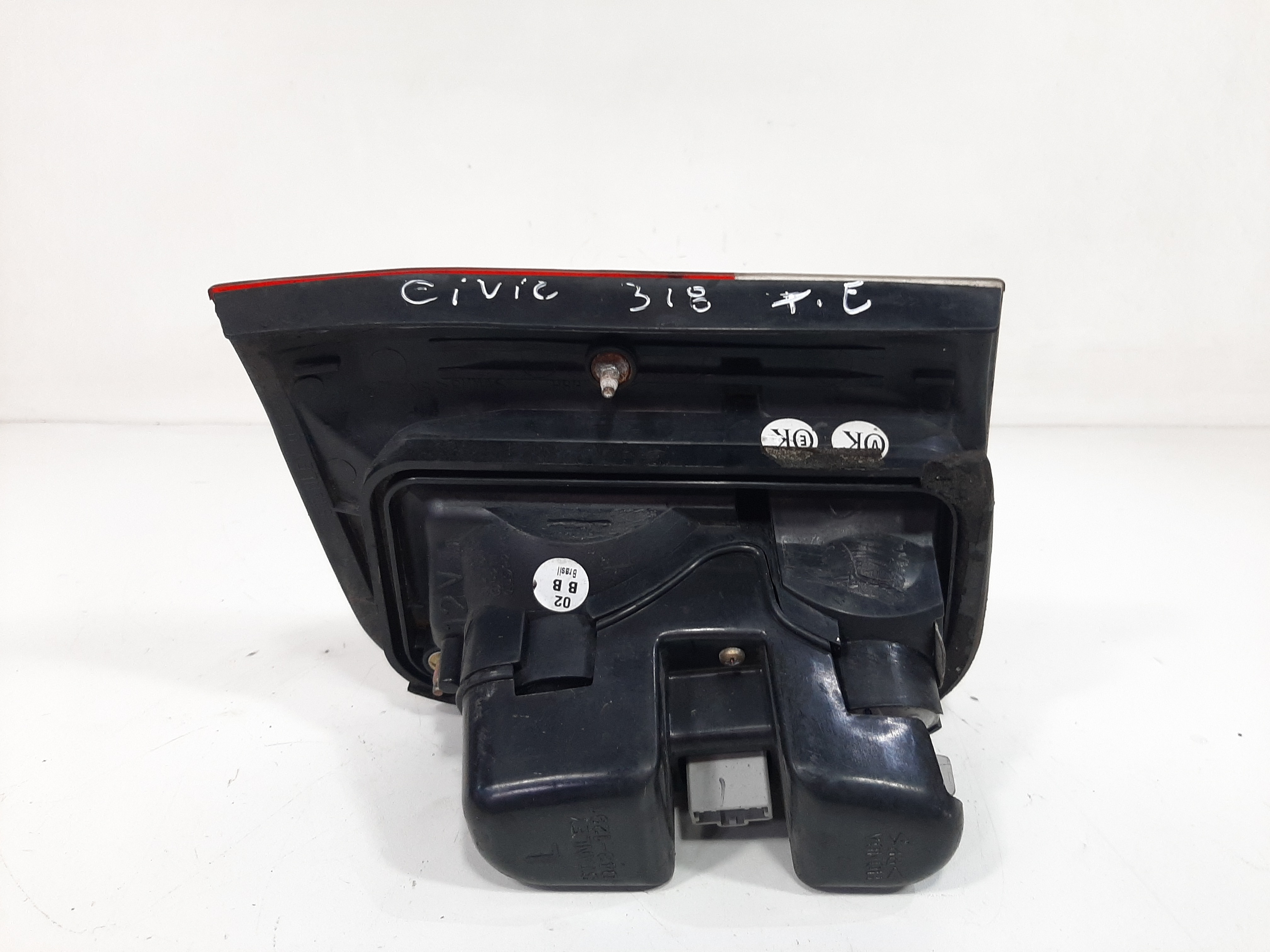 Lanterna Tampa Traseira Esquerda Honda Civic Lx 1996 A 2000 7